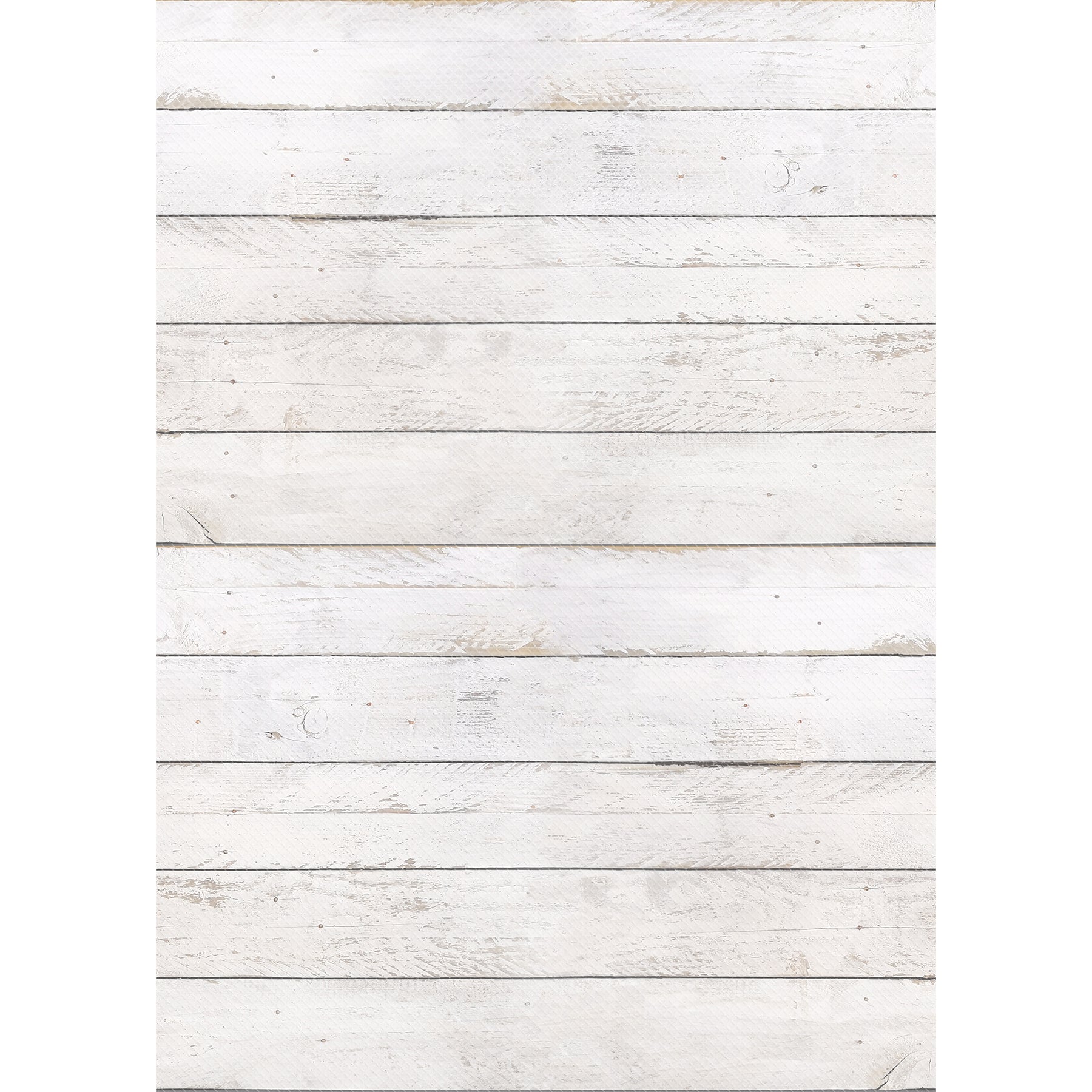 White Shiplap Better Than Paper Bulletin Board Roll, 4' x 12', Pack of 4