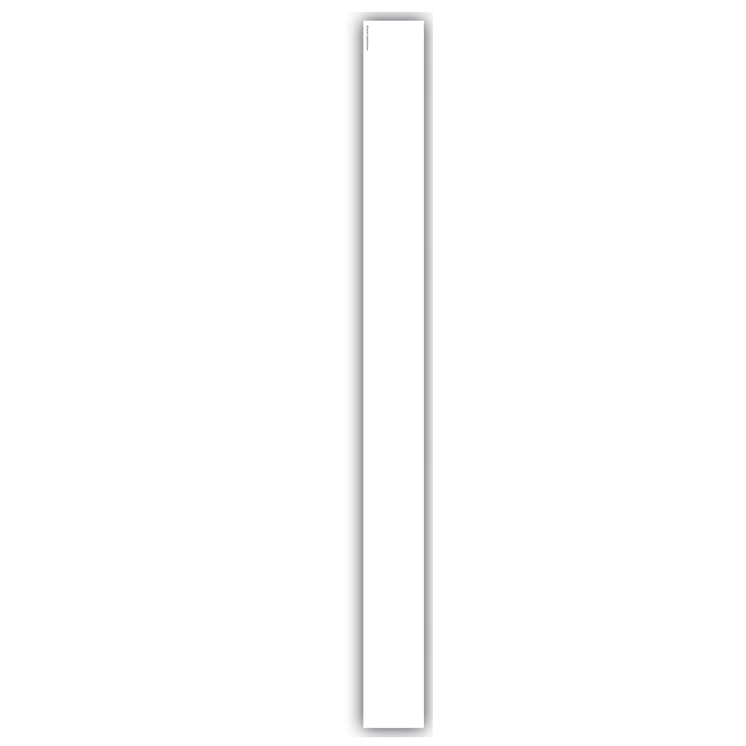 White Straight Border Trim, 35 Feet Per Pack, 6 Packs