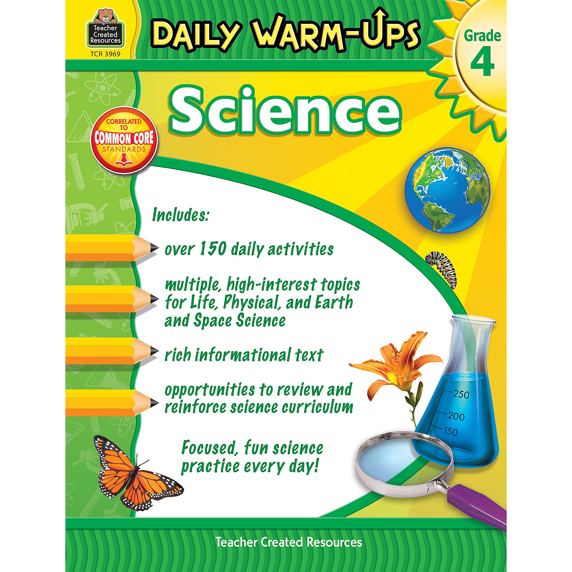 Daily Warm-Ups Science Book, Grade 4