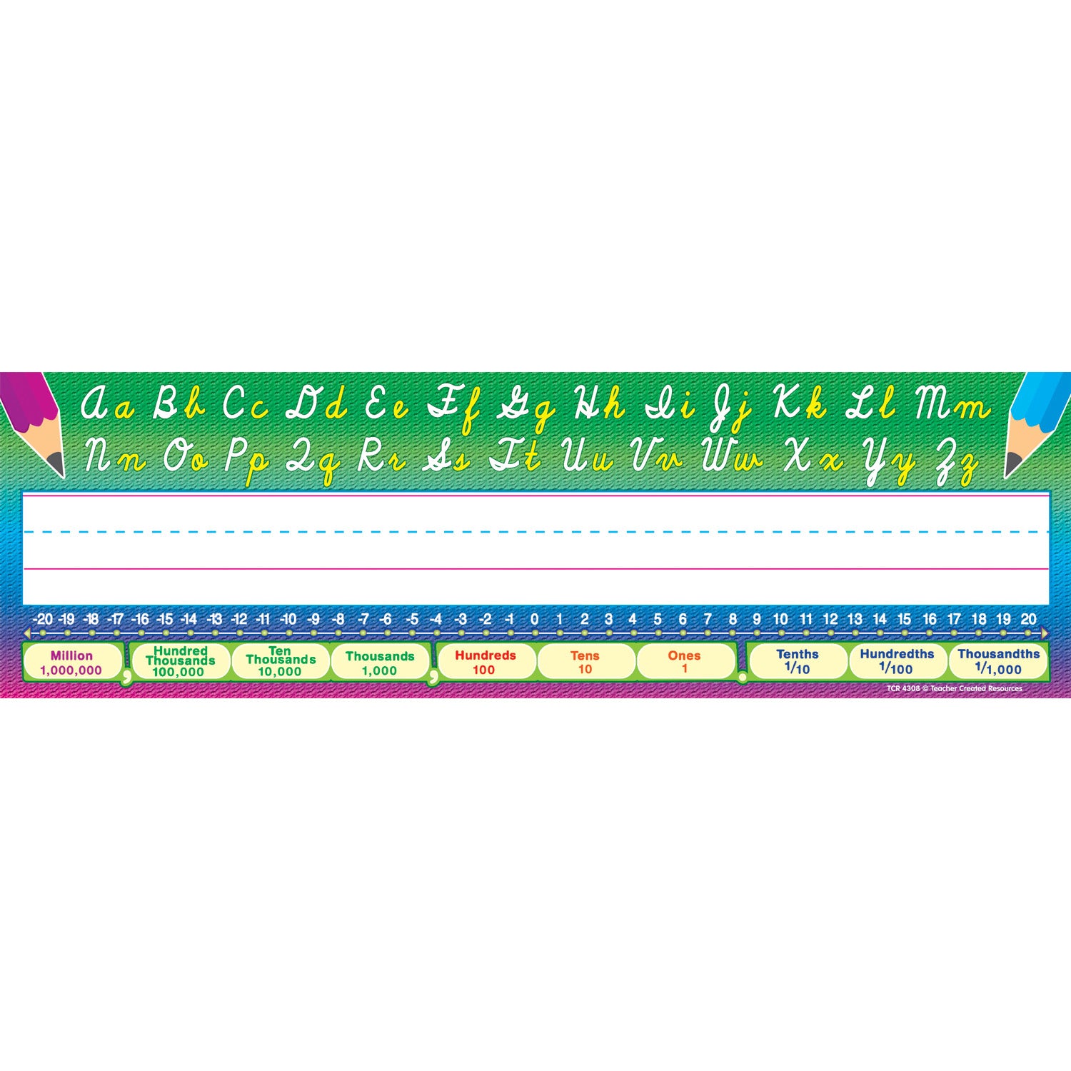 Cursive Writing Name Plates, 36 Per Pack, 6 Packs