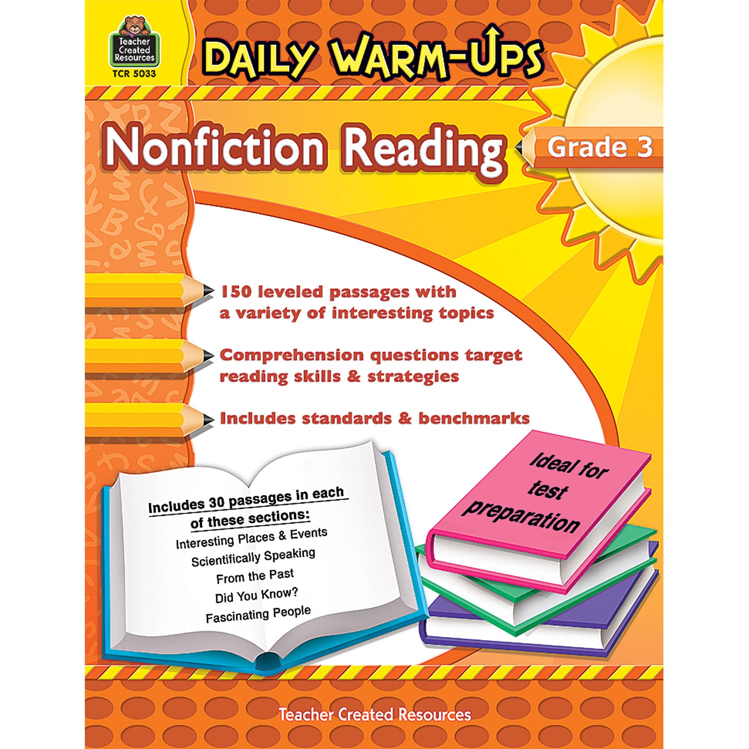 Daily Warm-Ups: Nonfiction Reading Book, Grade 3