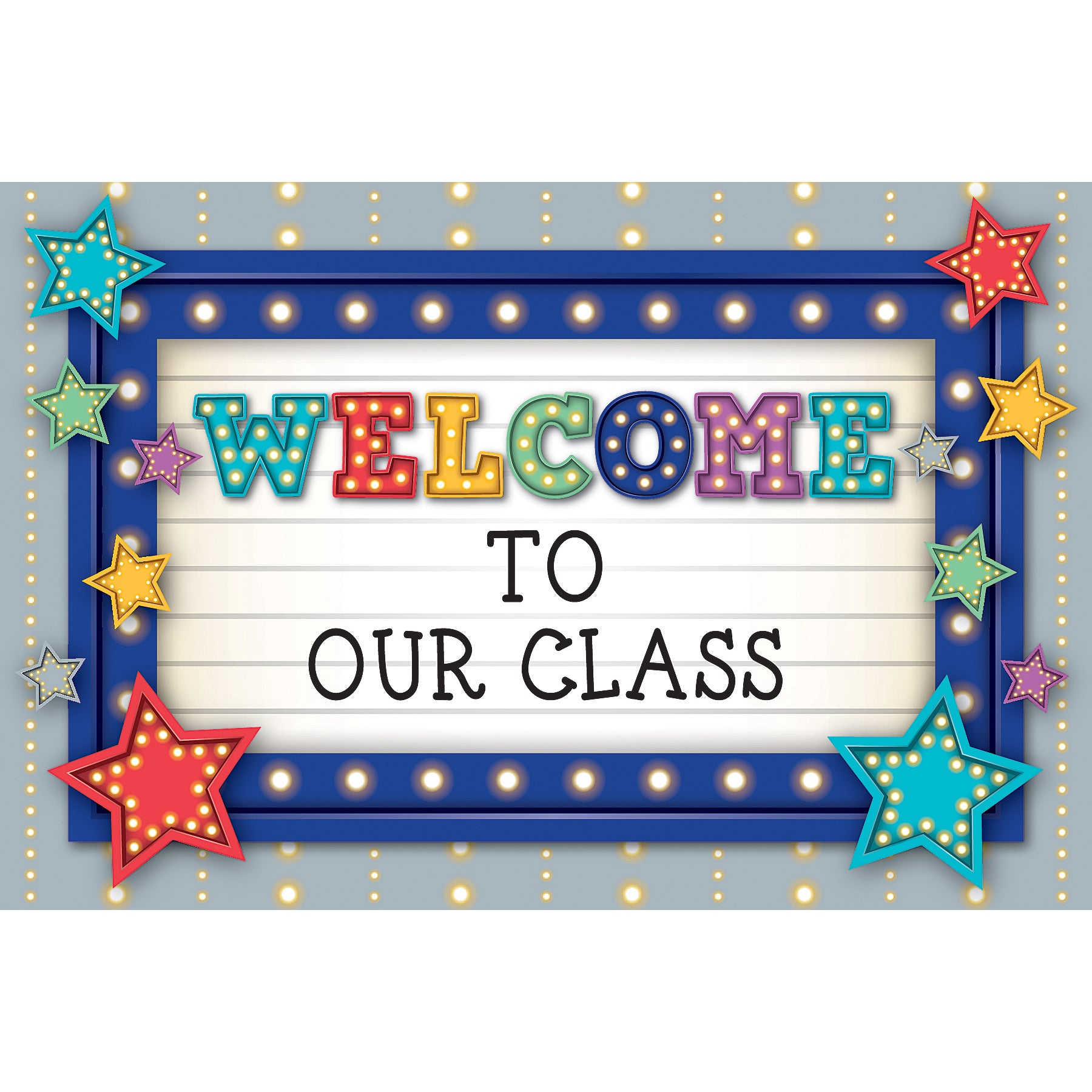 Marquee Welcome Postcards, 30 Per Pack, 6 Packs