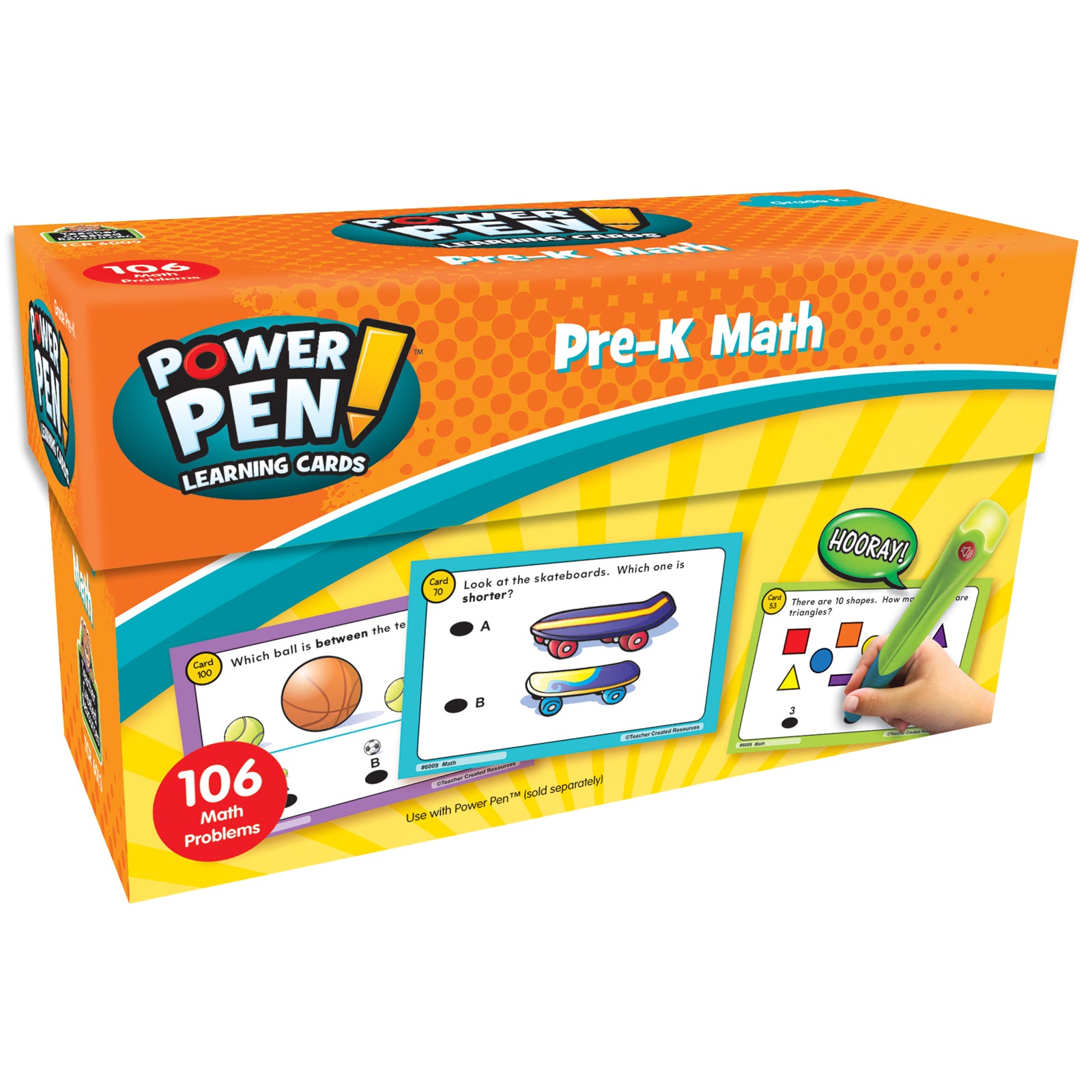 Power Pen® Learning Cards: Math, Grade PK