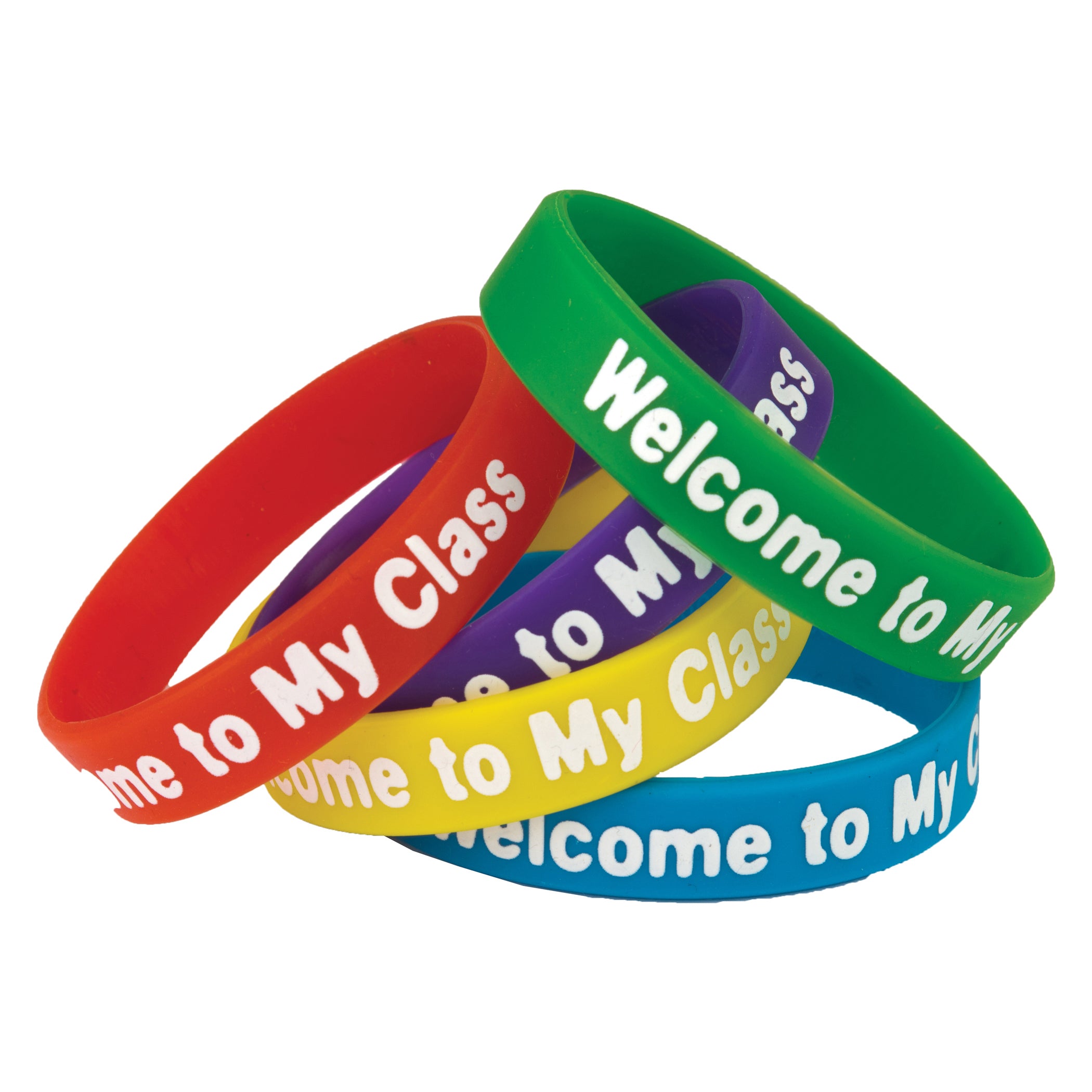 Welcome to My Class Wristbands, 10 Per Pack, 6 Packs