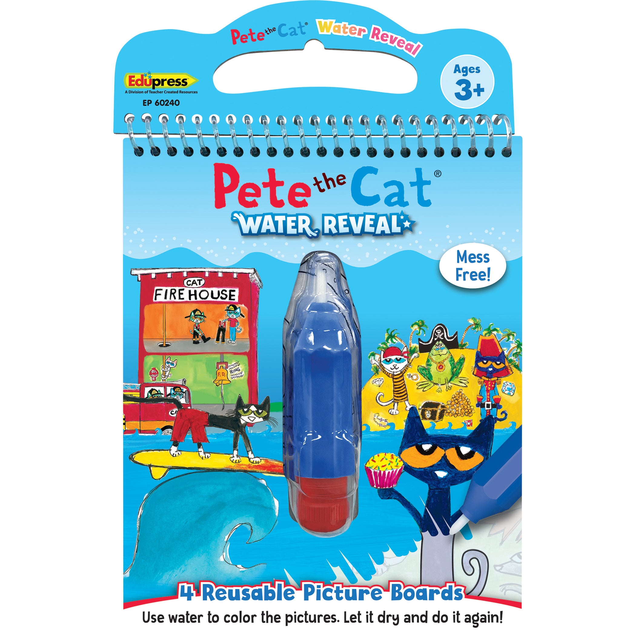 Pete The Cat Water Reveal, 6 Sets