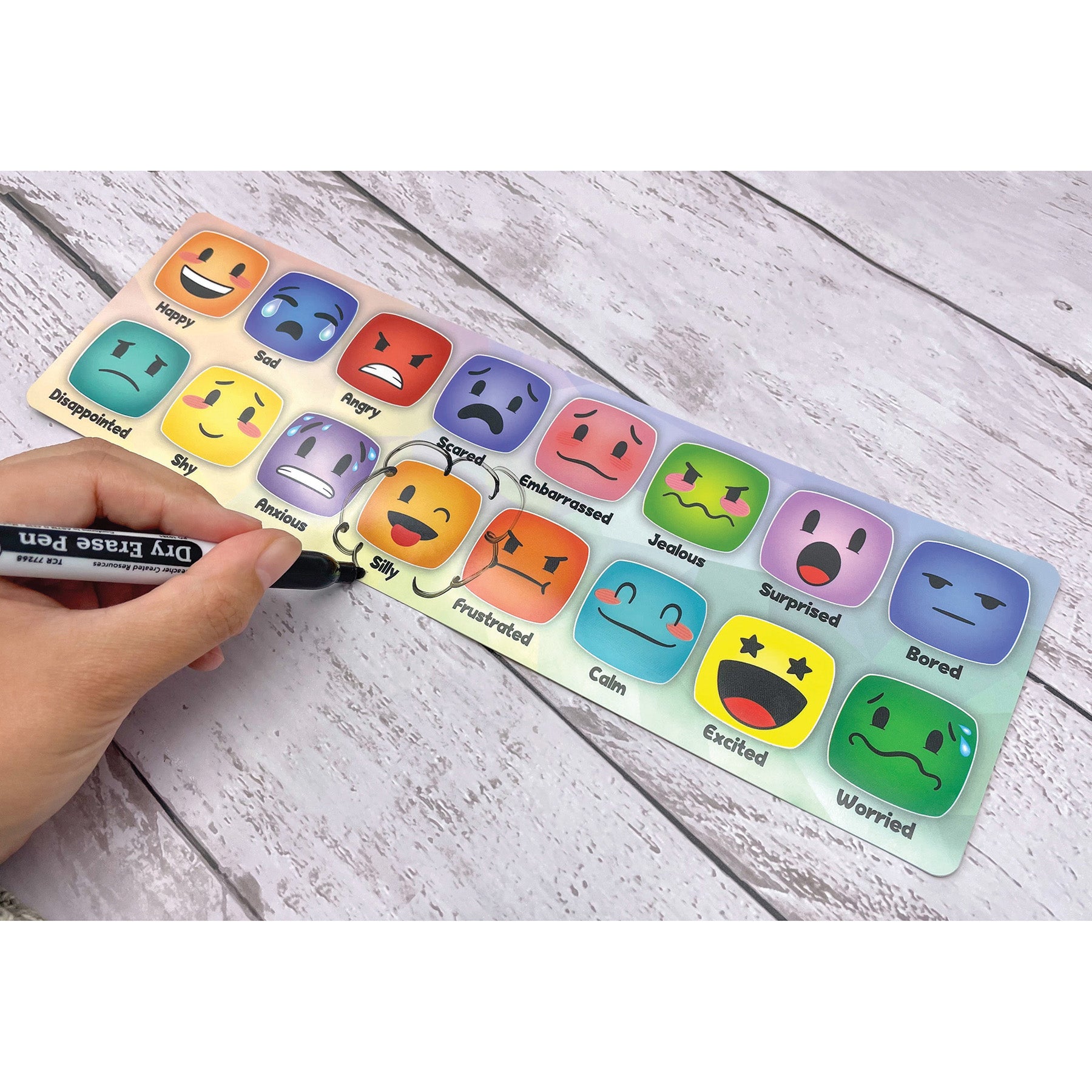 Social-Emotional Mood Meters, 11-1/2" x 3-1/2", 36 Per Pack, 2 Packs