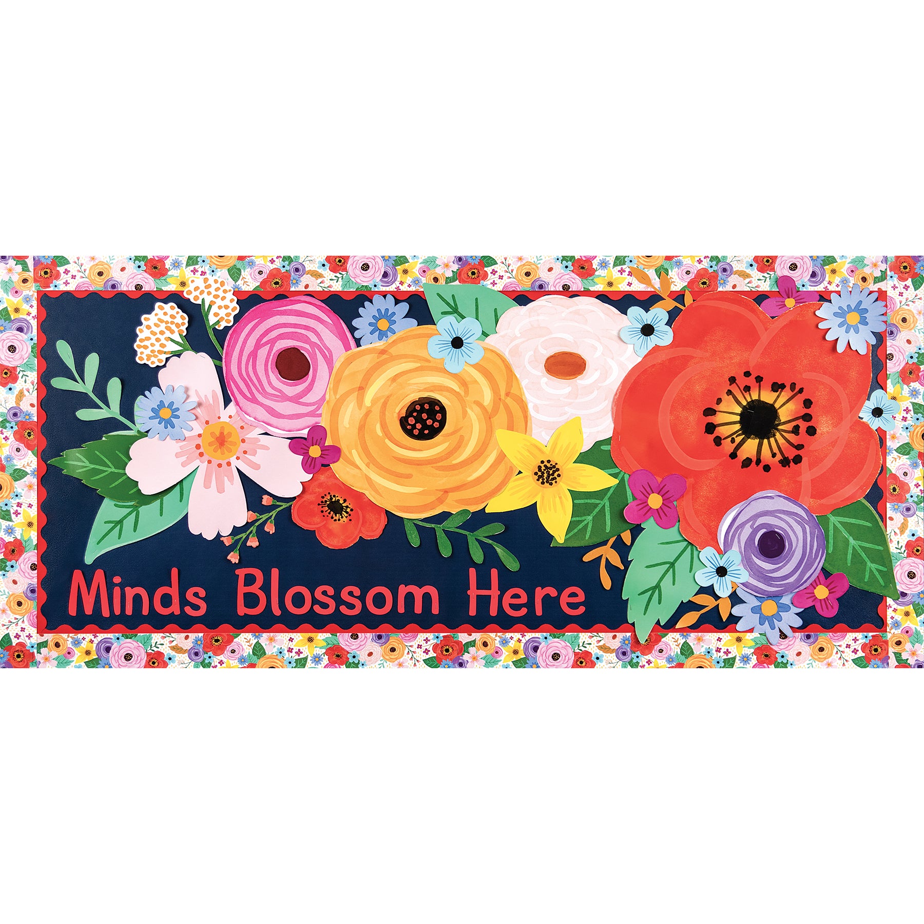 Wildflowers Bulletin Board Set