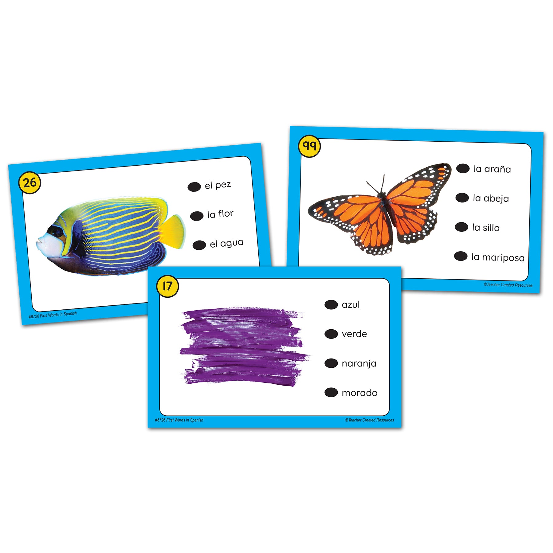 Power Pen® Learning Cards: First Words in Spanish