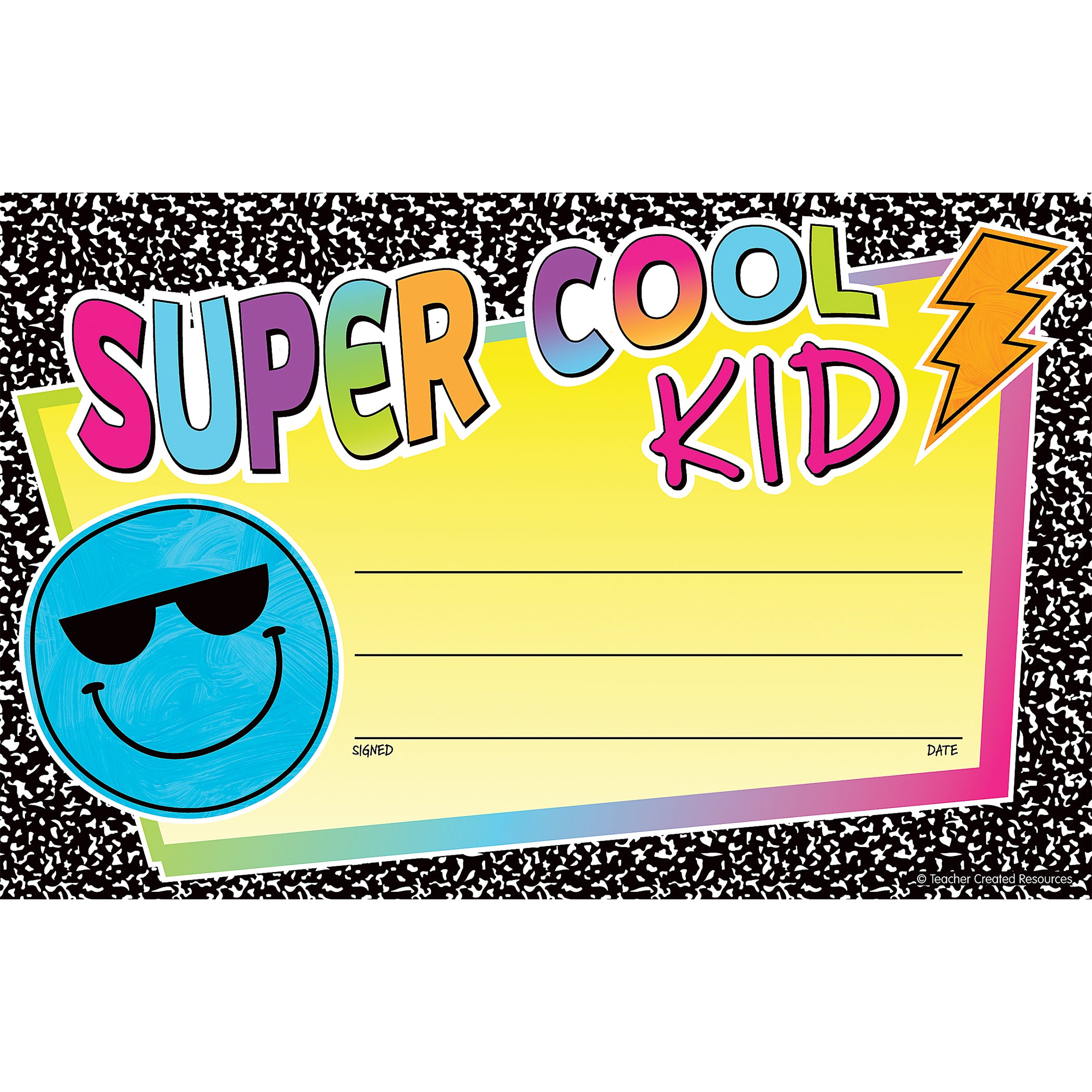 Brights 4Ever Super Cool Kid Awards, 25 Per Pack, 6 Packs