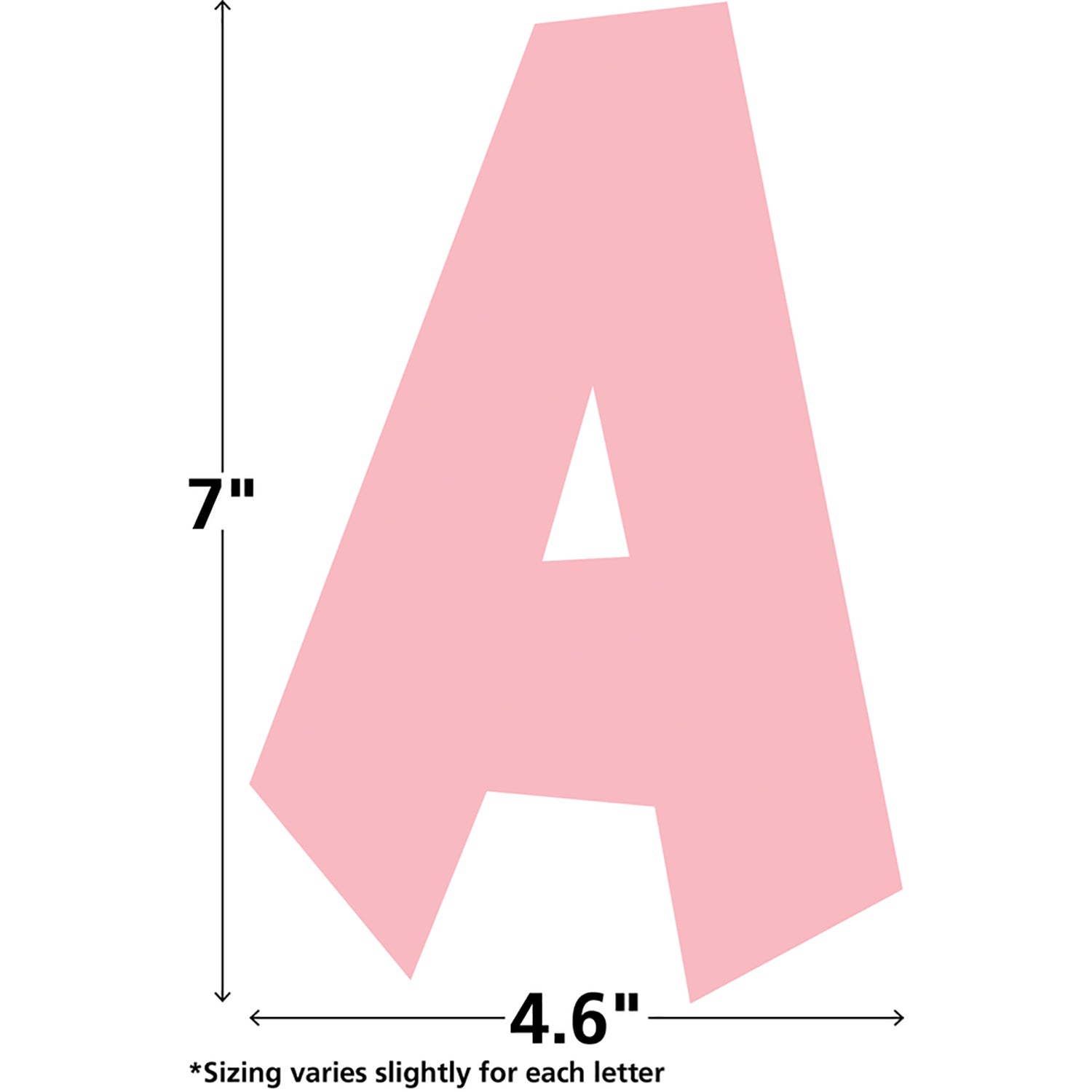 Pastel Pop 7" Fun Font Letters, 120 Per Pack, 2 Packs