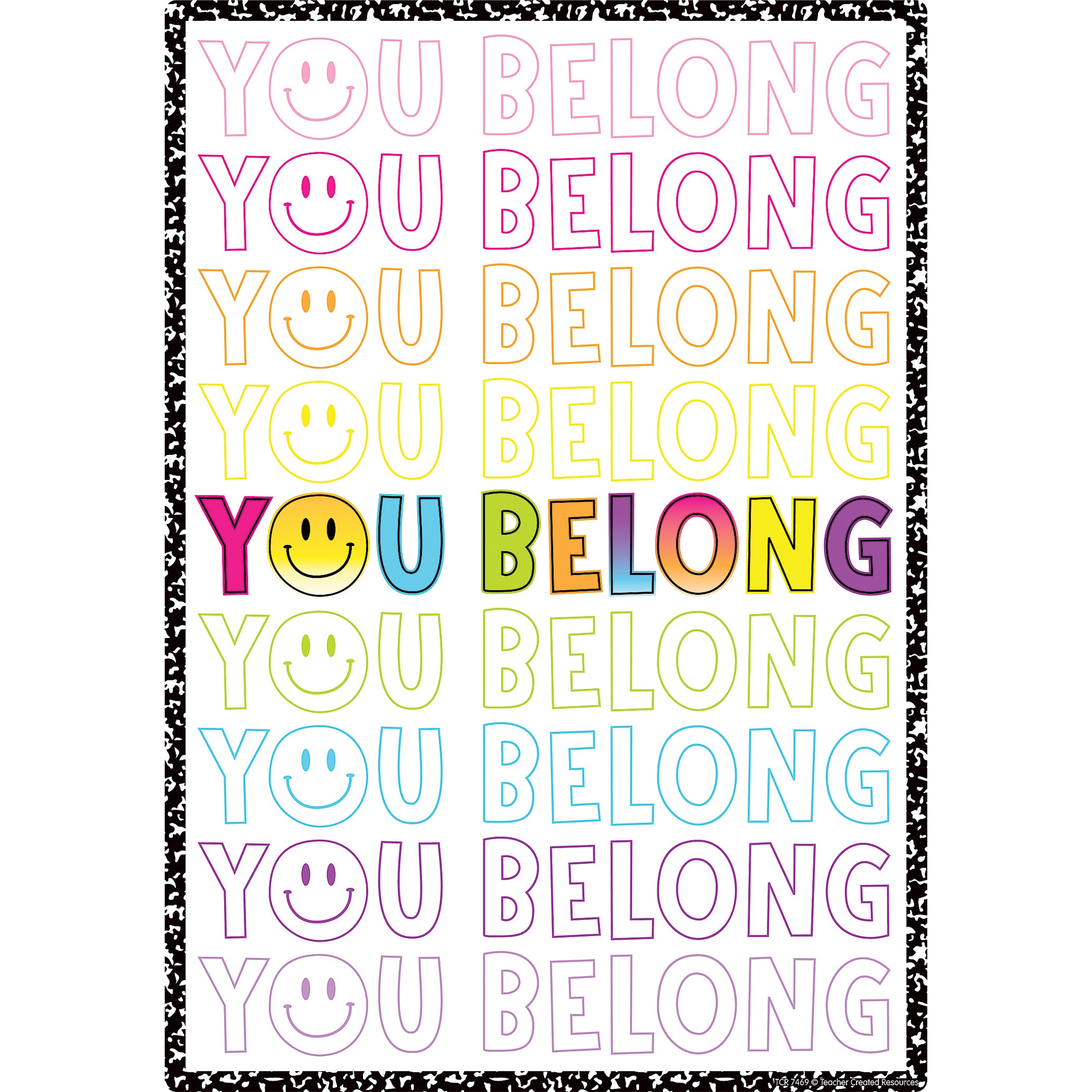 Brights 4Ever Positive Sayings Small Poster Pack, Pack of 12