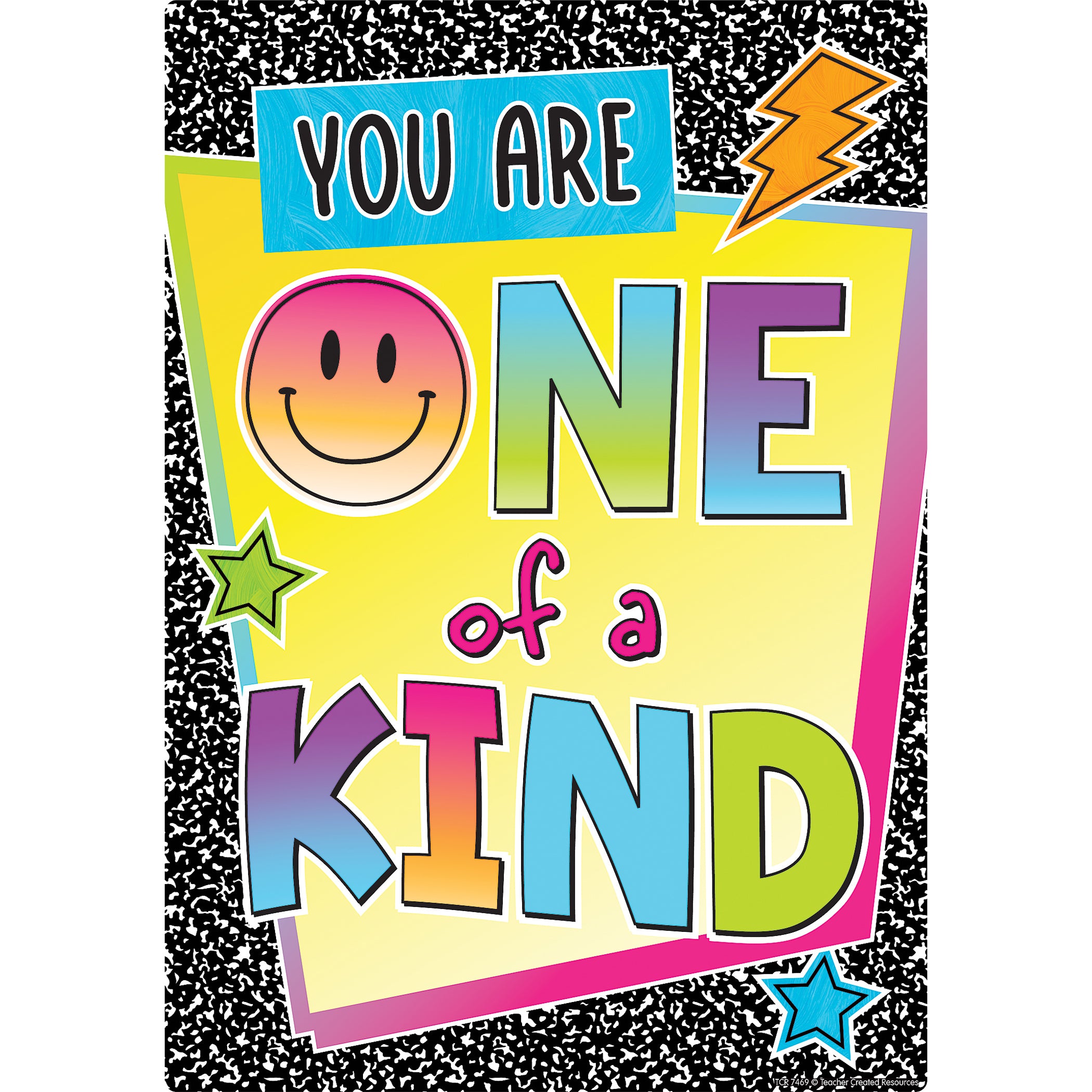 Brights 4Ever Positive Sayings Small Poster Pack, Pack of 12