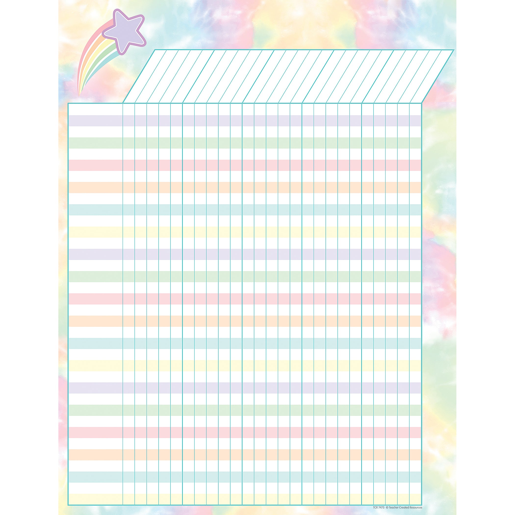 Pastel Pop Incentive Chart, Pack of 6