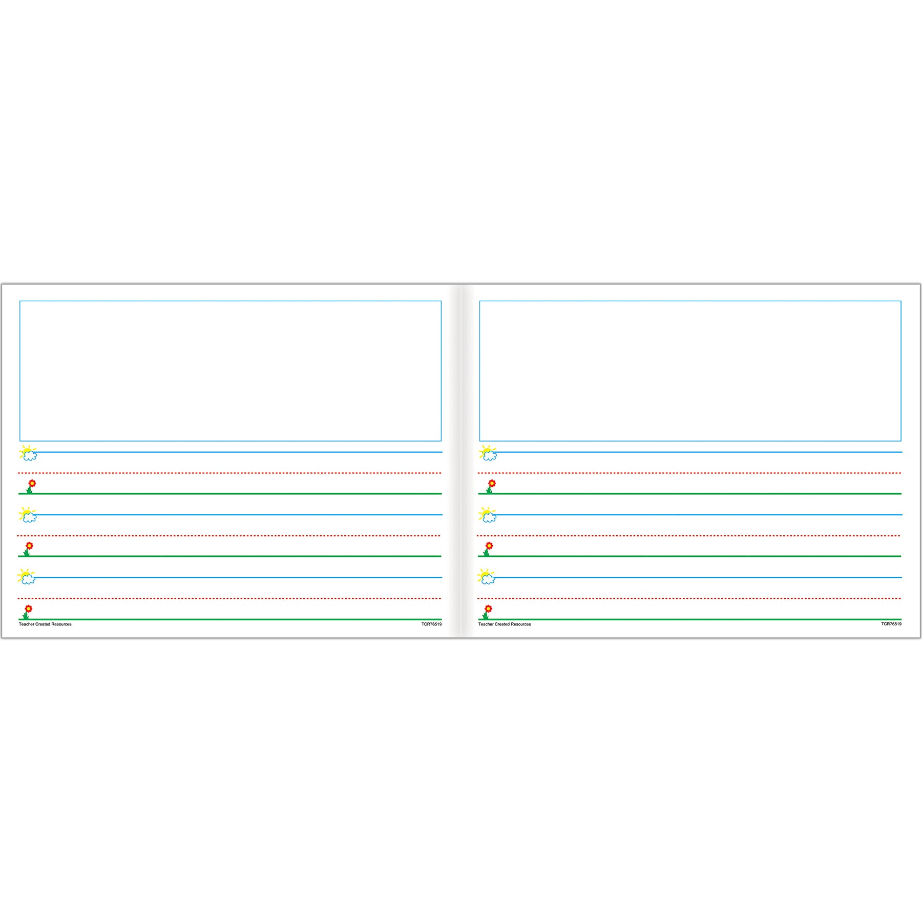 Smart Start Handwriting Series, Journals, Grades K-1, Landscape, Pack of 6