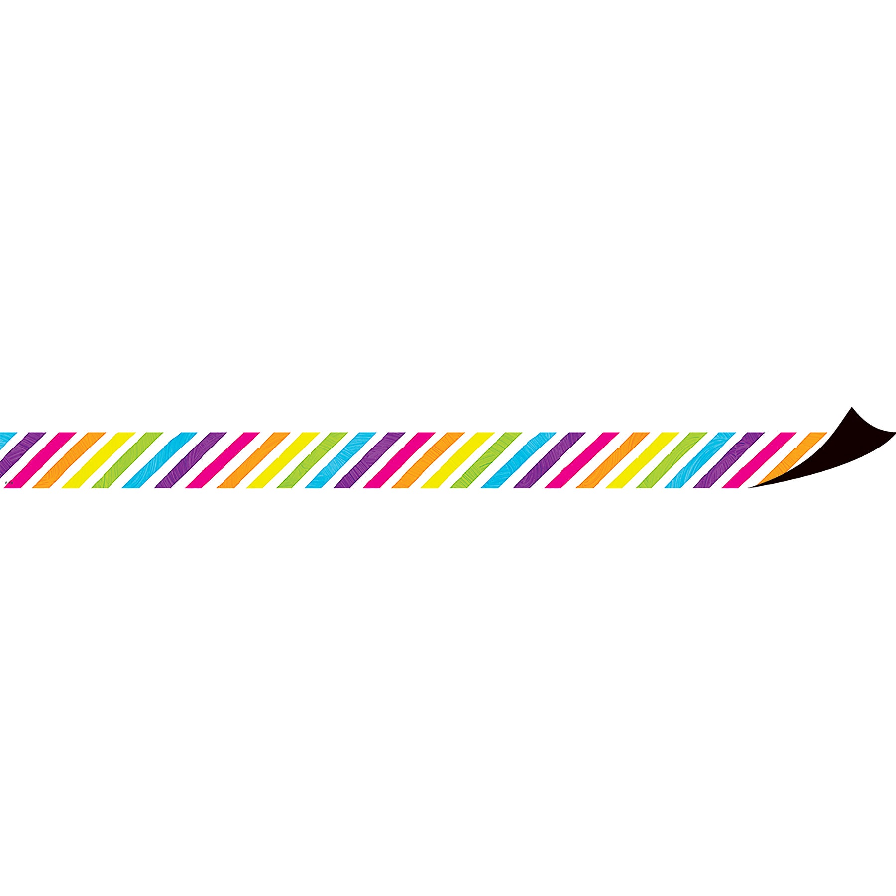 Brights 4Ever Stripes Magnetic Border, 24 Feet Per Pack, 2 Packs