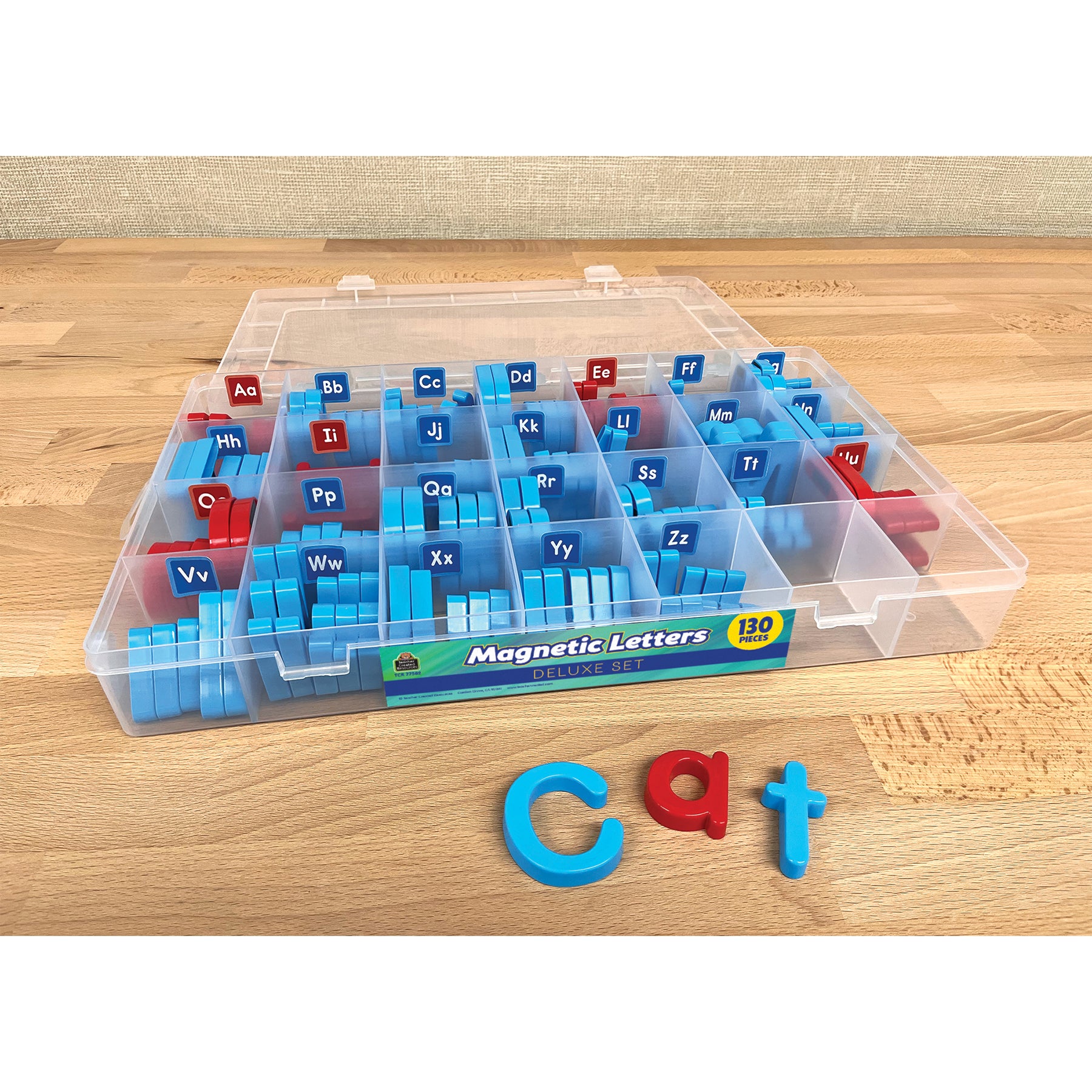 Magnetic Letters Deluxe Set, 130 Pieces