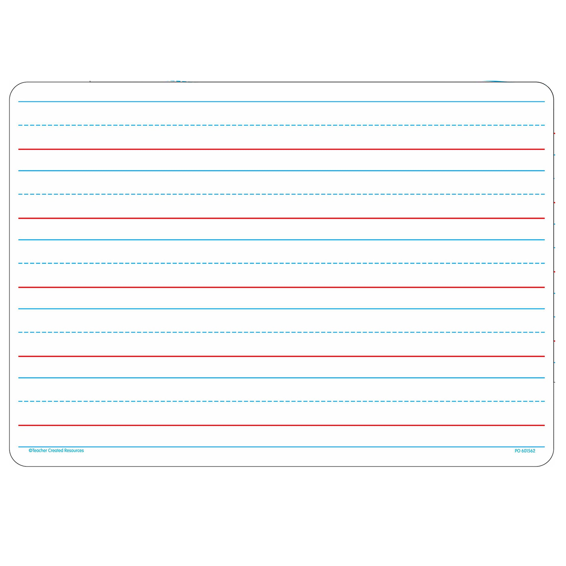 Double-Sided Writing Dry Erase Boards, Pack of 10