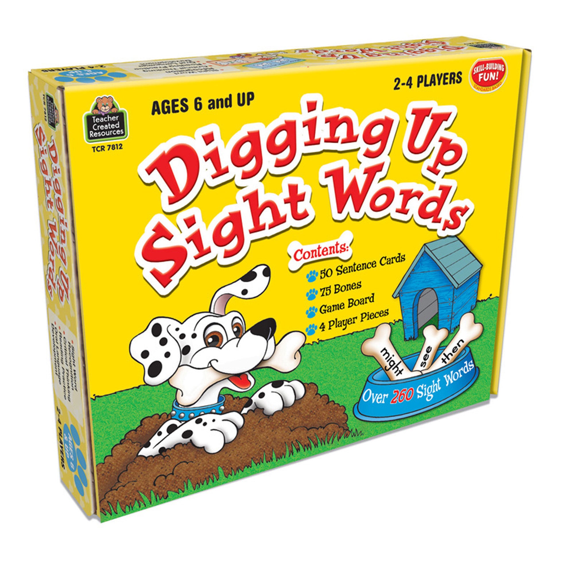 Digging Up Sight Words Board Game