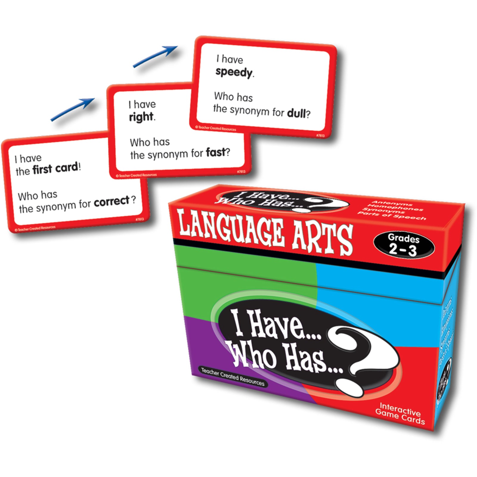 I Have, Who Has Language Arts Game, Grade 2-3