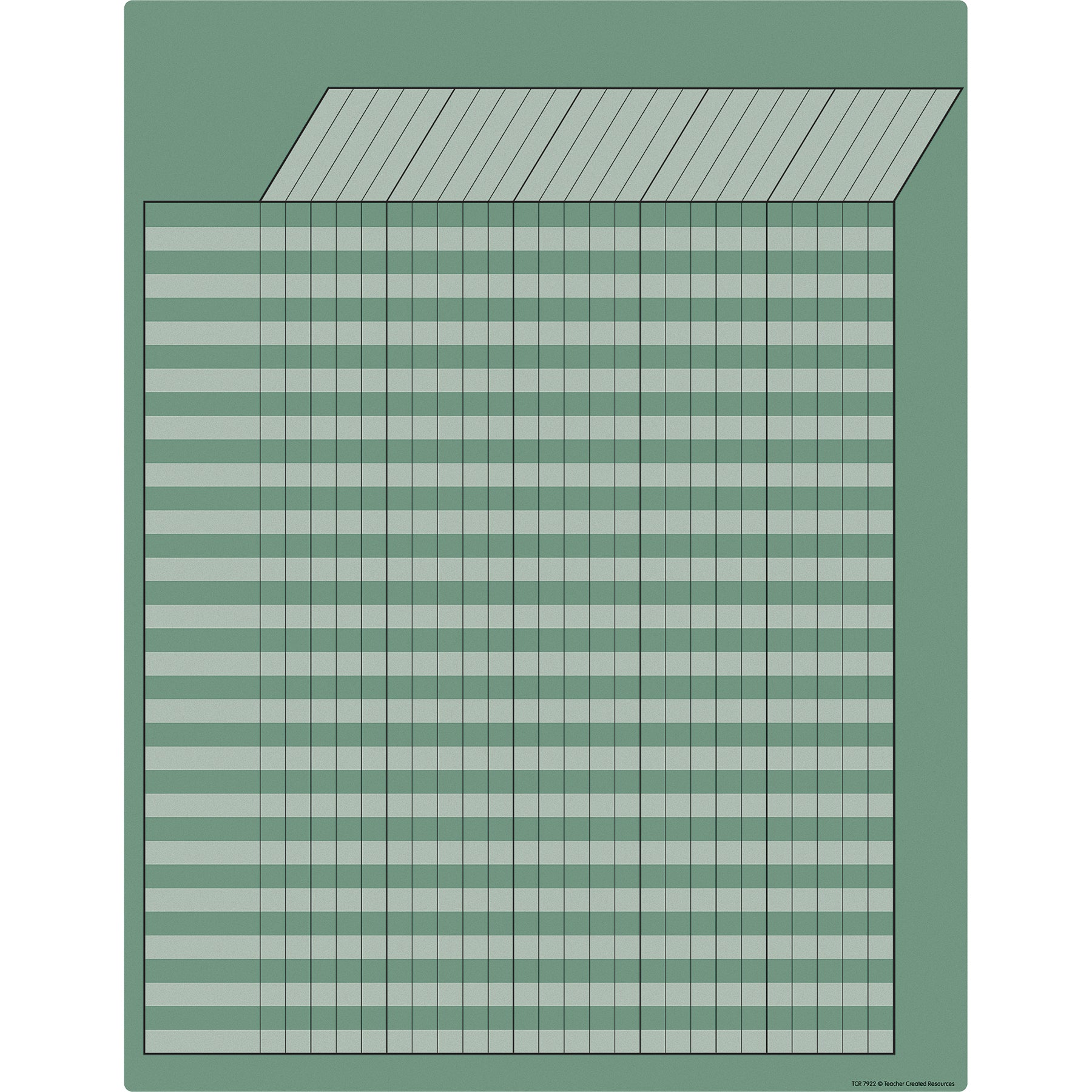 Eucalyptus Green Incentive Write-On/Wipe-Off Chart, Pack of 6