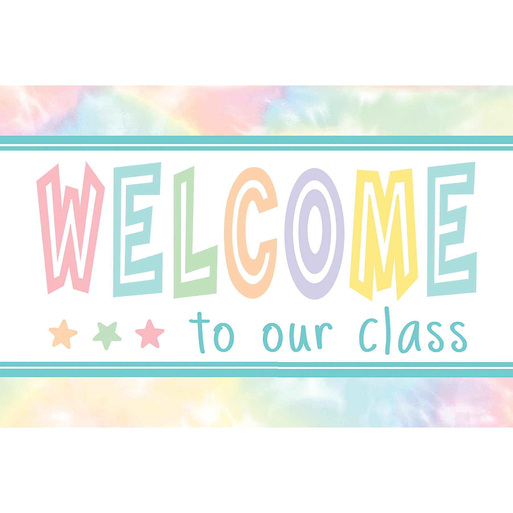 Pastel Pop Welcome Postcards, 30 Per Pack, 6 Packs