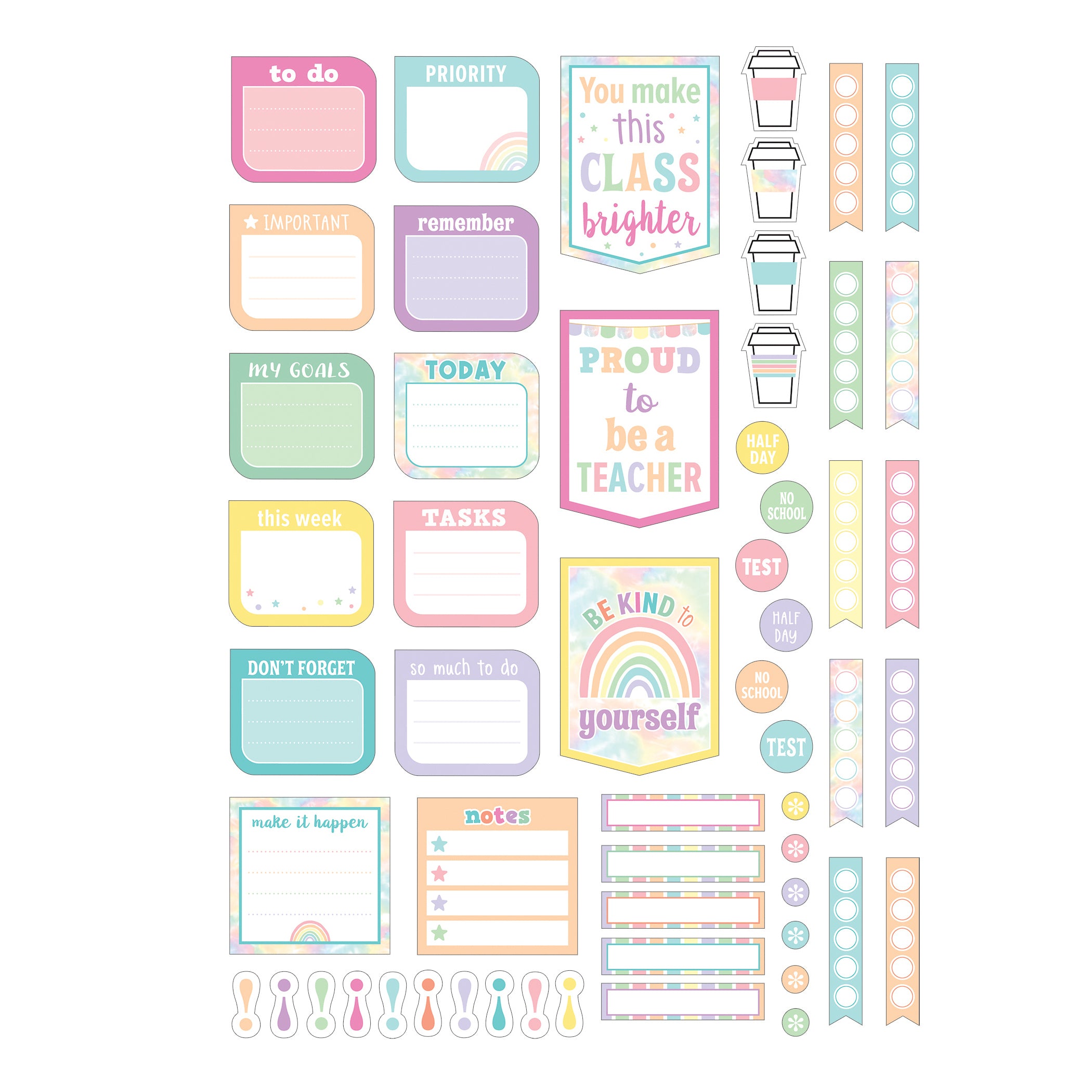 Pastel Pop Lesson Planner