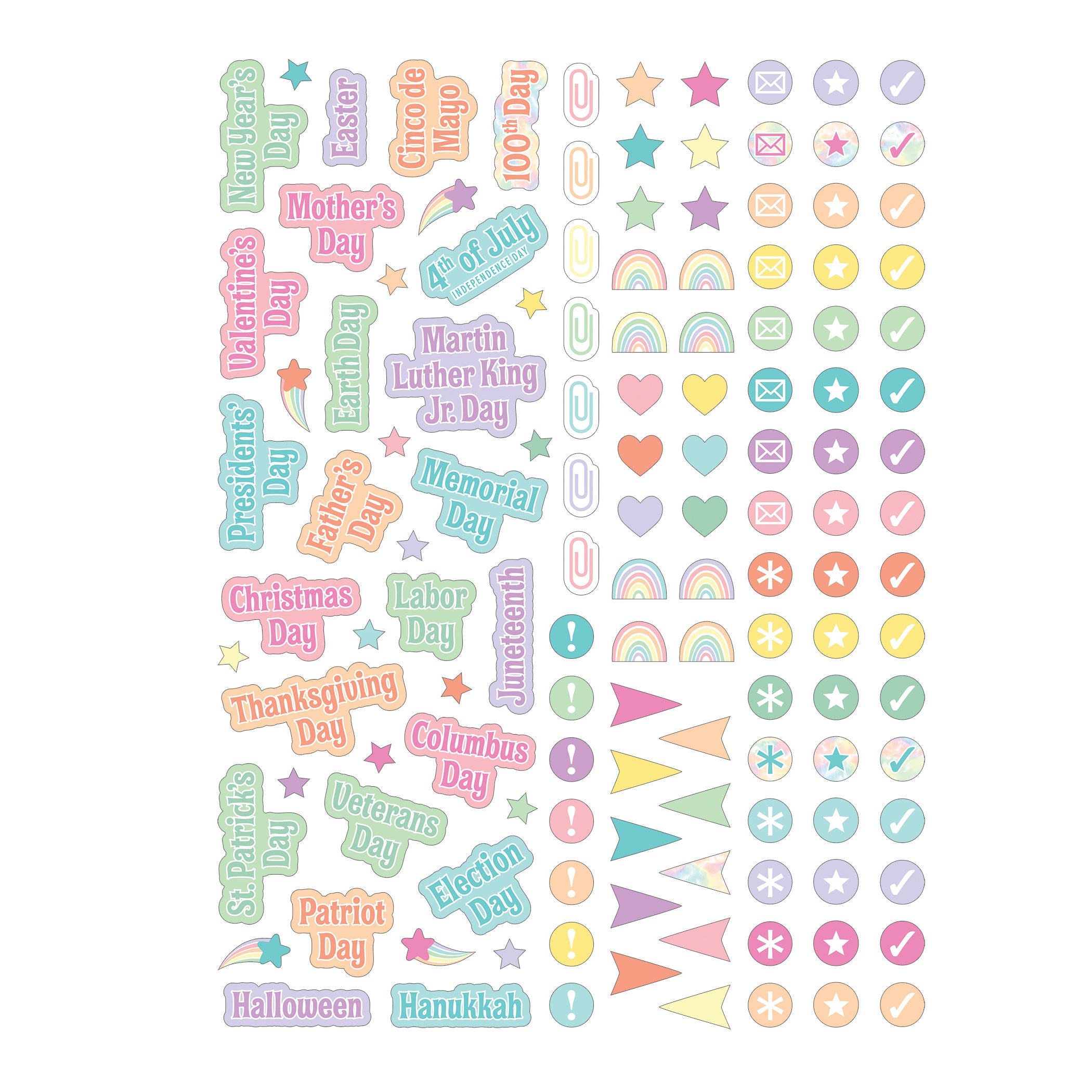 Pastel Pop Lesson Planner