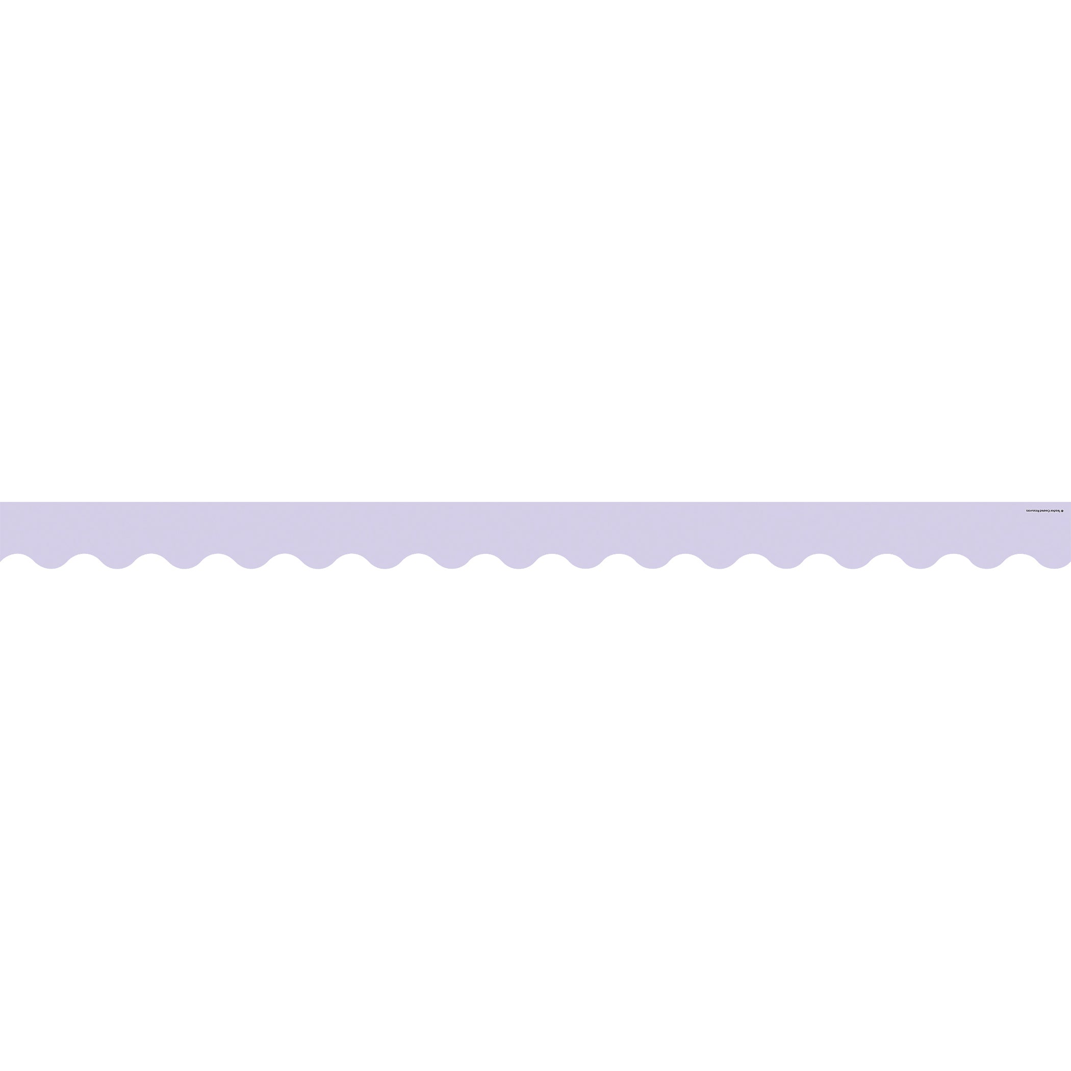 Lavender Scalloped Border Trim, 35 Feet Per Pack, 6 Packs