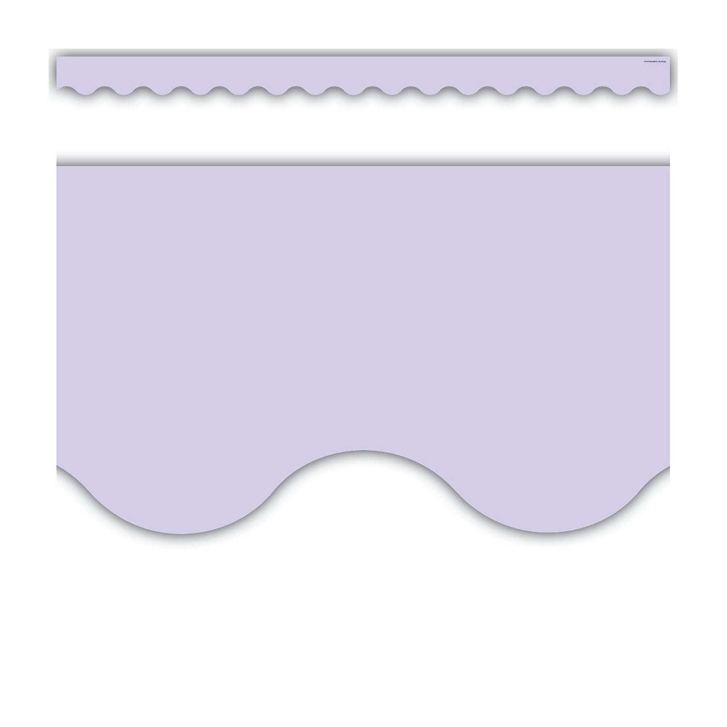 Lavender Scalloped Border Trim, 35 Feet Per Pack, 6 Packs