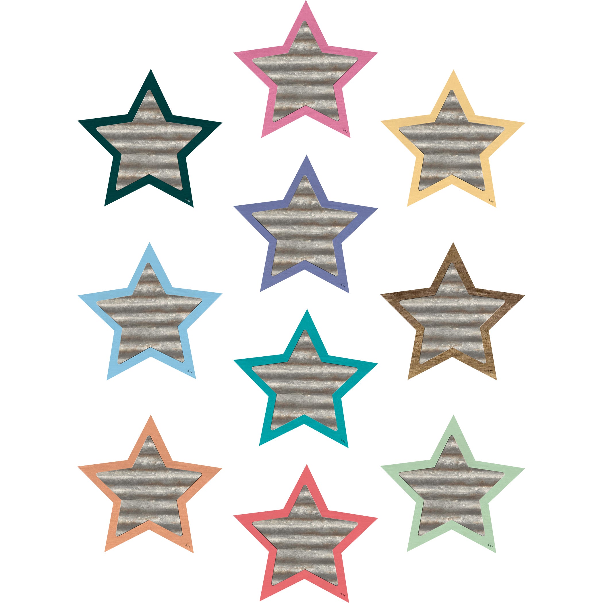 Home Sweet Classroom Stars Accents, 30 Per Pack, 3 Packs