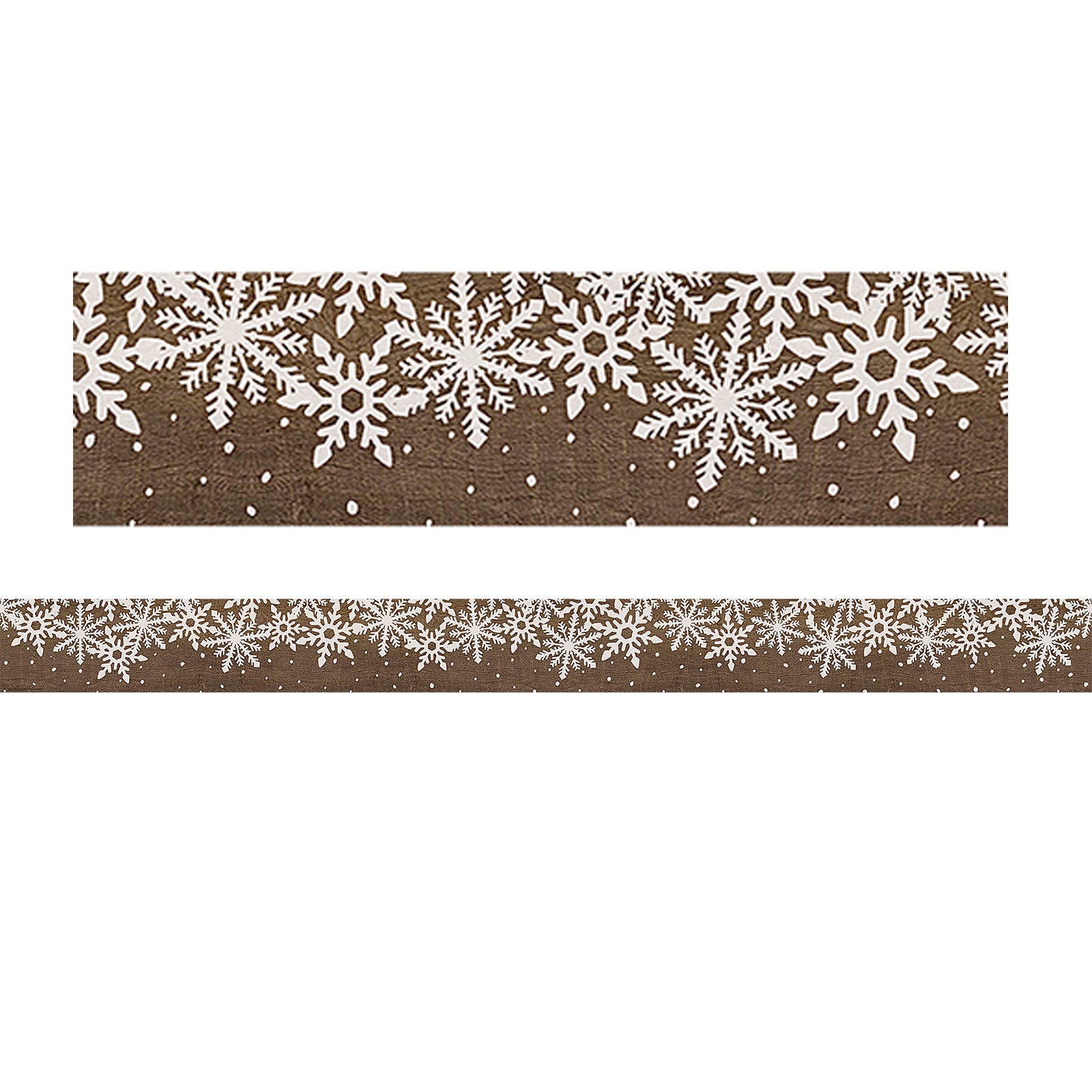 Home Sweet Classroom Winter Straight Border Trim, 35 Feet Per Pack, 6 Packs