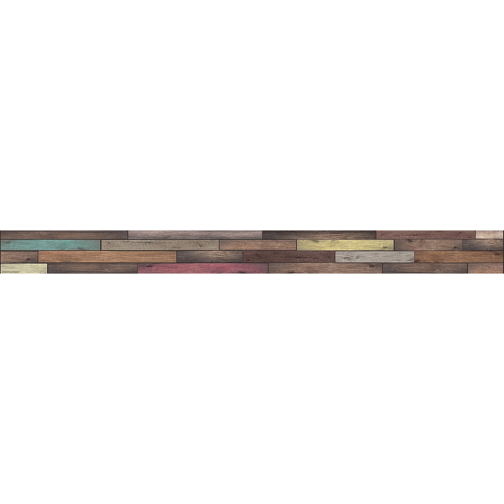 Home Sweet Classroom Reclaimed Wood Design Border Trim, 35 Feet Per Pack, 6 Packs