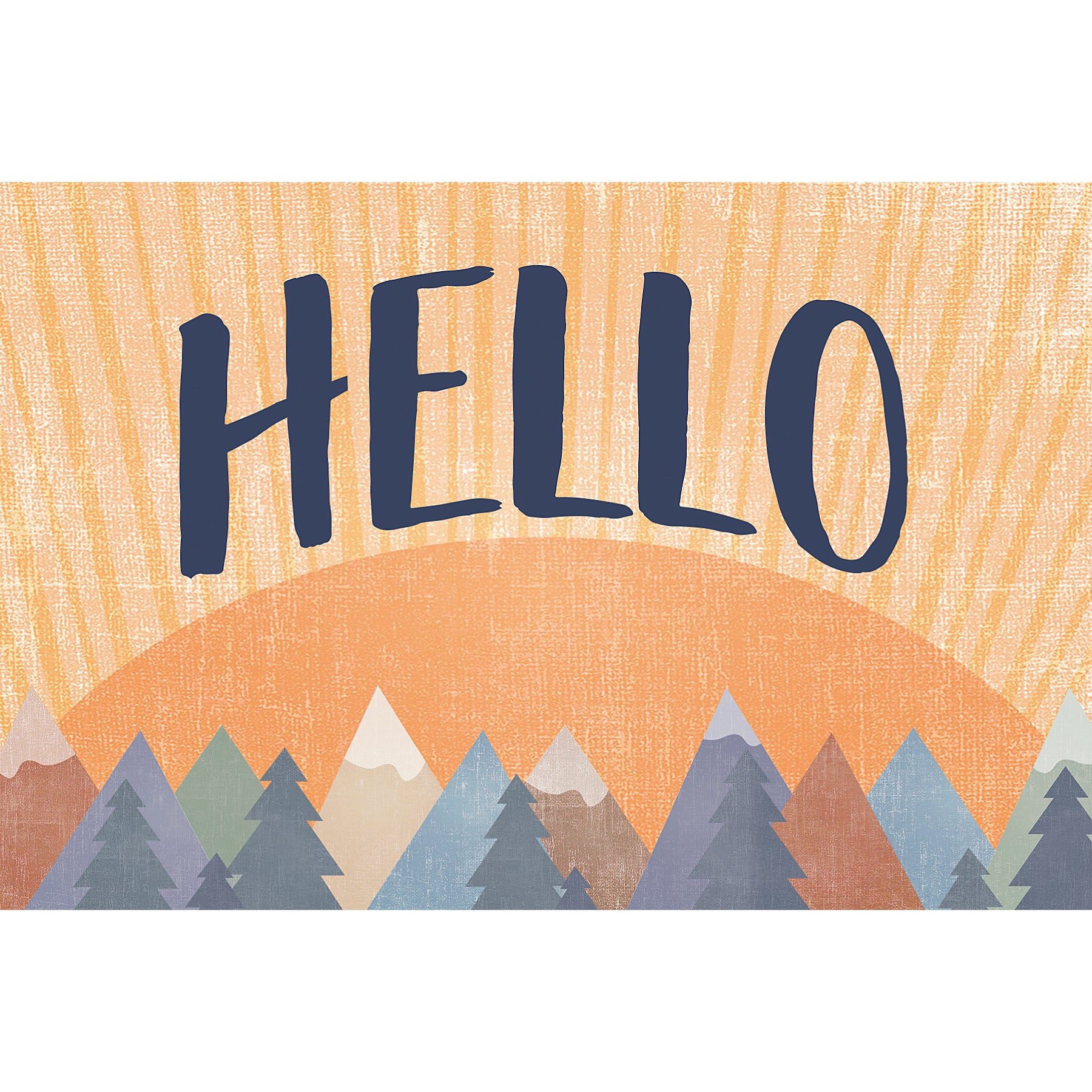 Moving Mountains Hello Postcards, 30 Per Pack, 6 Packs