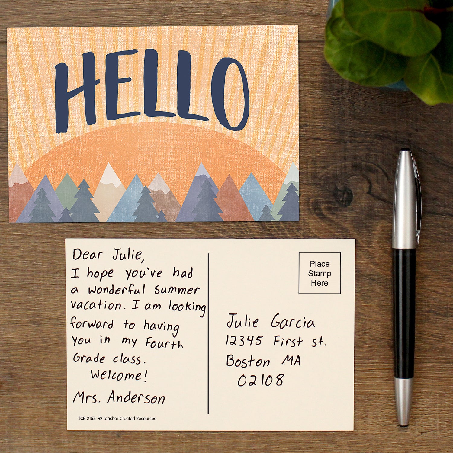 Moving Mountains Hello Postcards, 30 Per Pack, 6 Packs