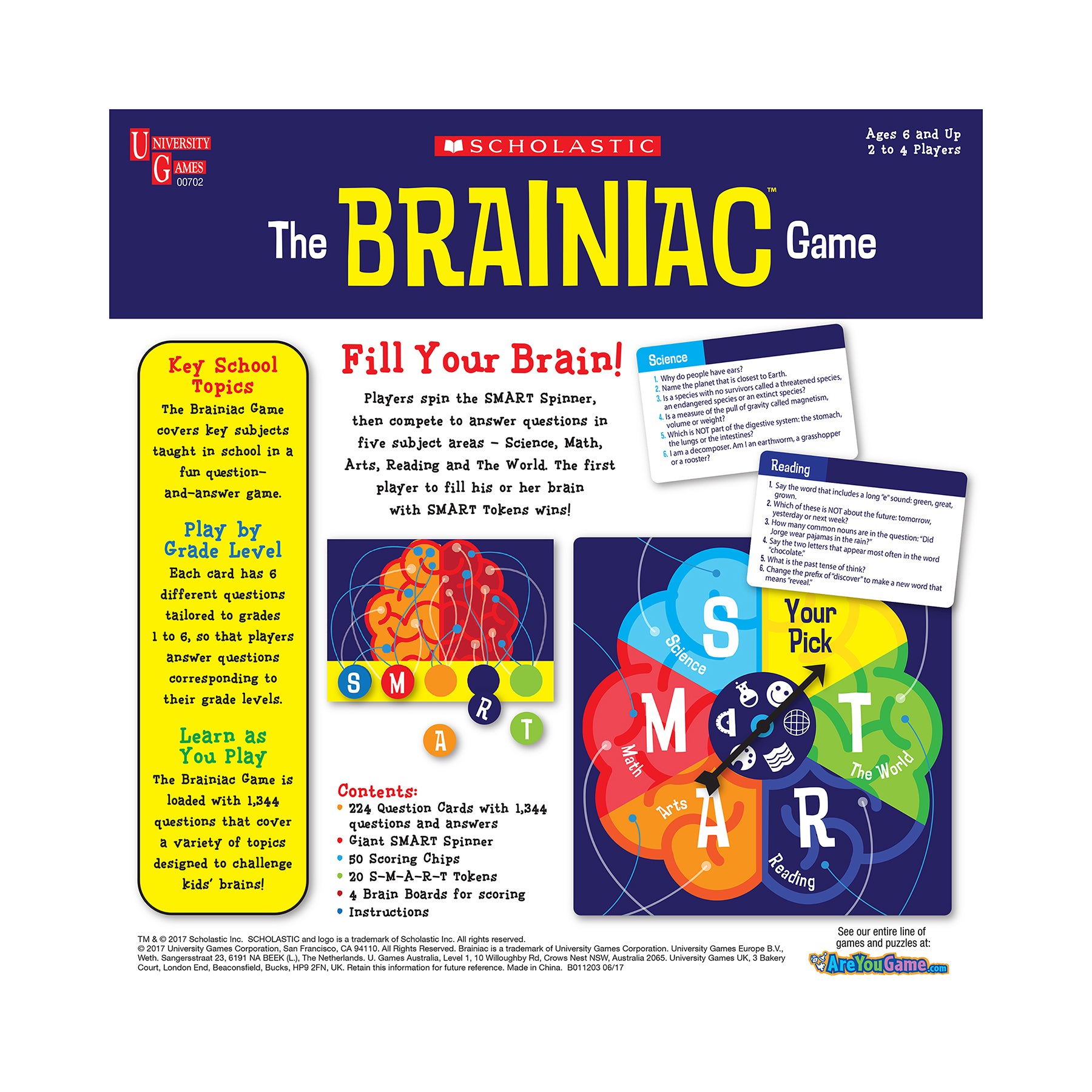 Scholastic® The Brainiac™ Game