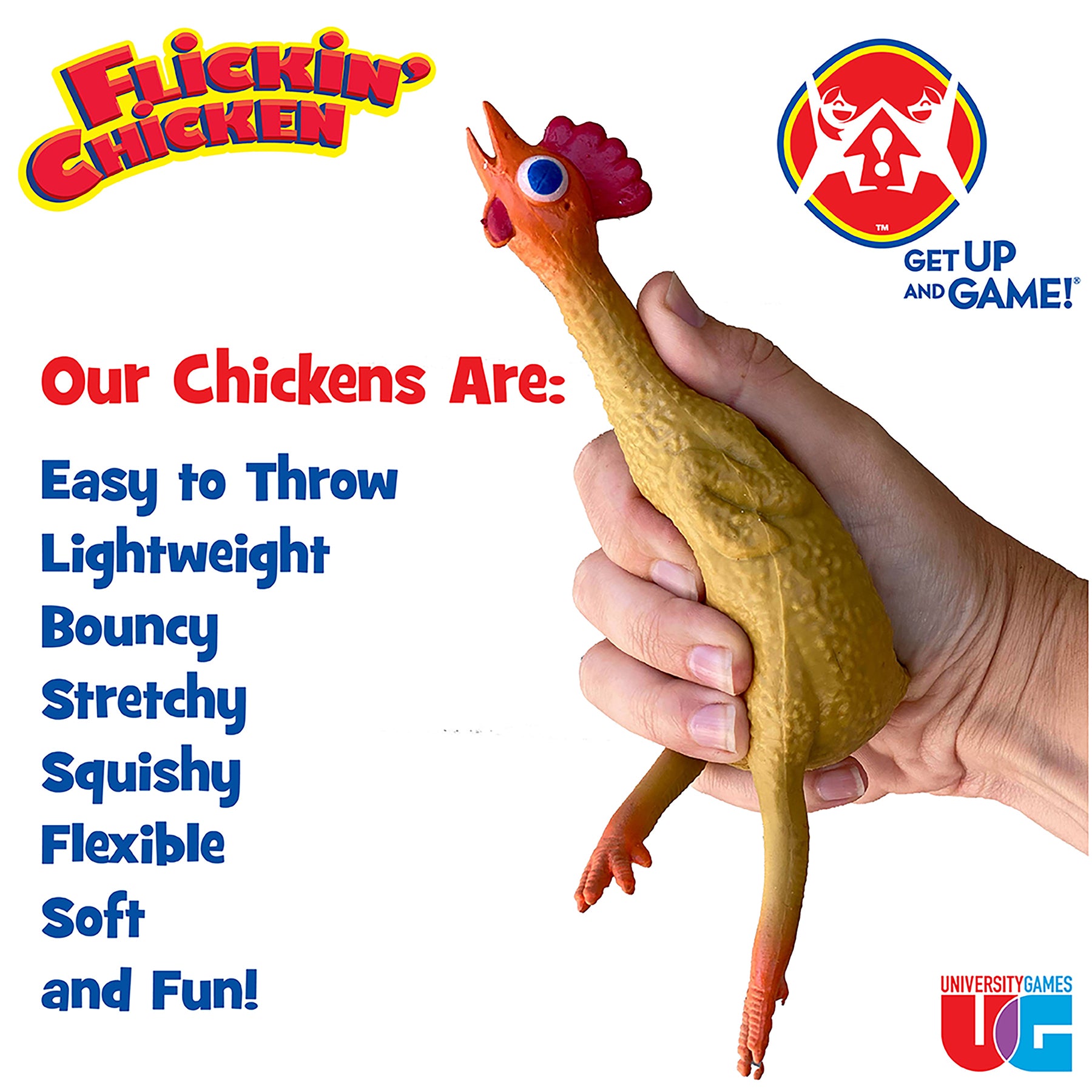 Flickin' Chicken®, Pack of 2