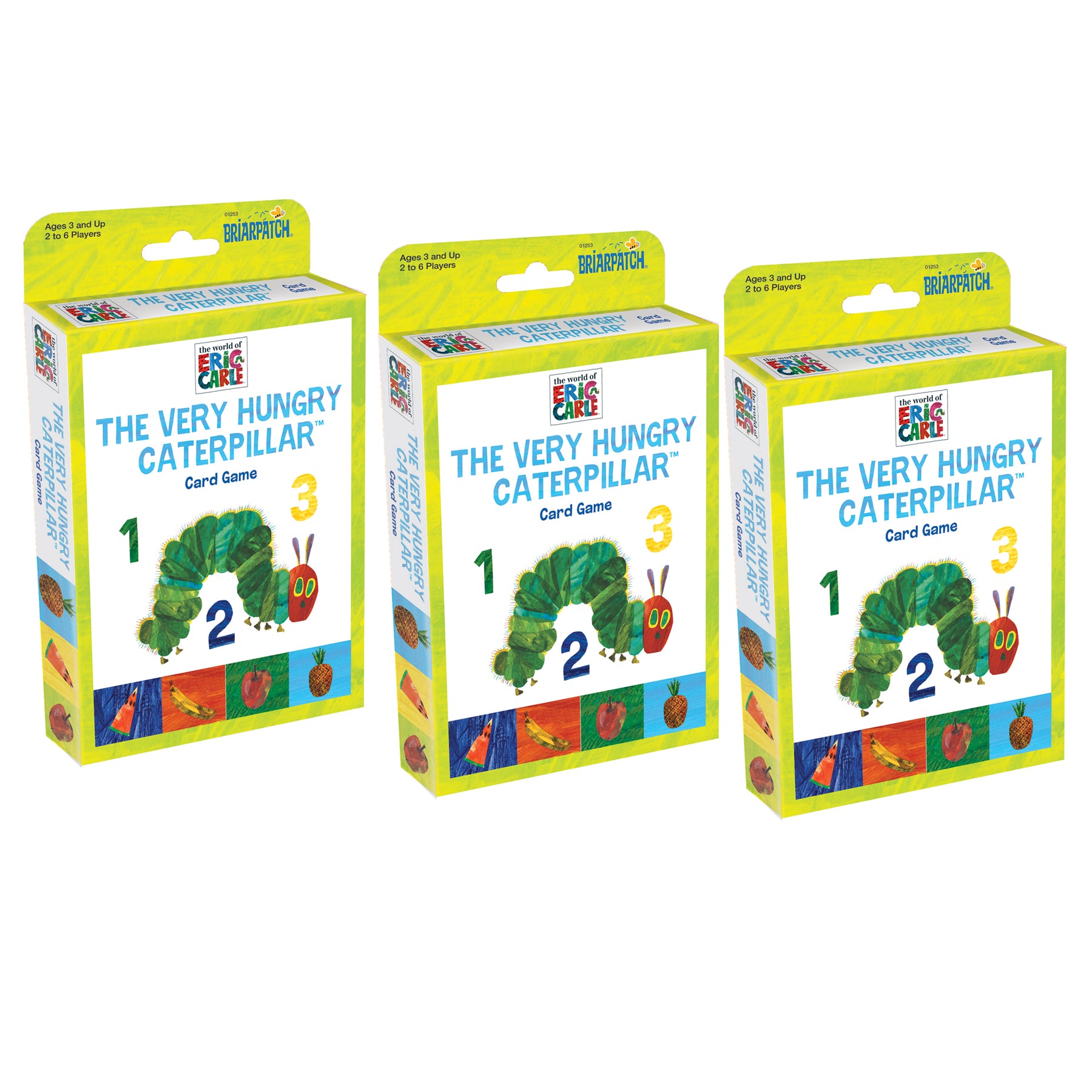 The World of Eric Carle™ The Very Hungry Caterpillar™ Card Game, Pack of 3