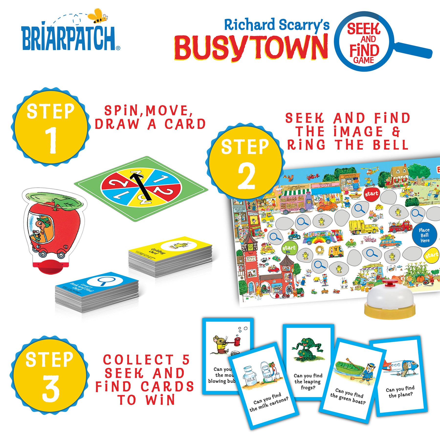 Richard Scarry Busytown Seek and Find Game