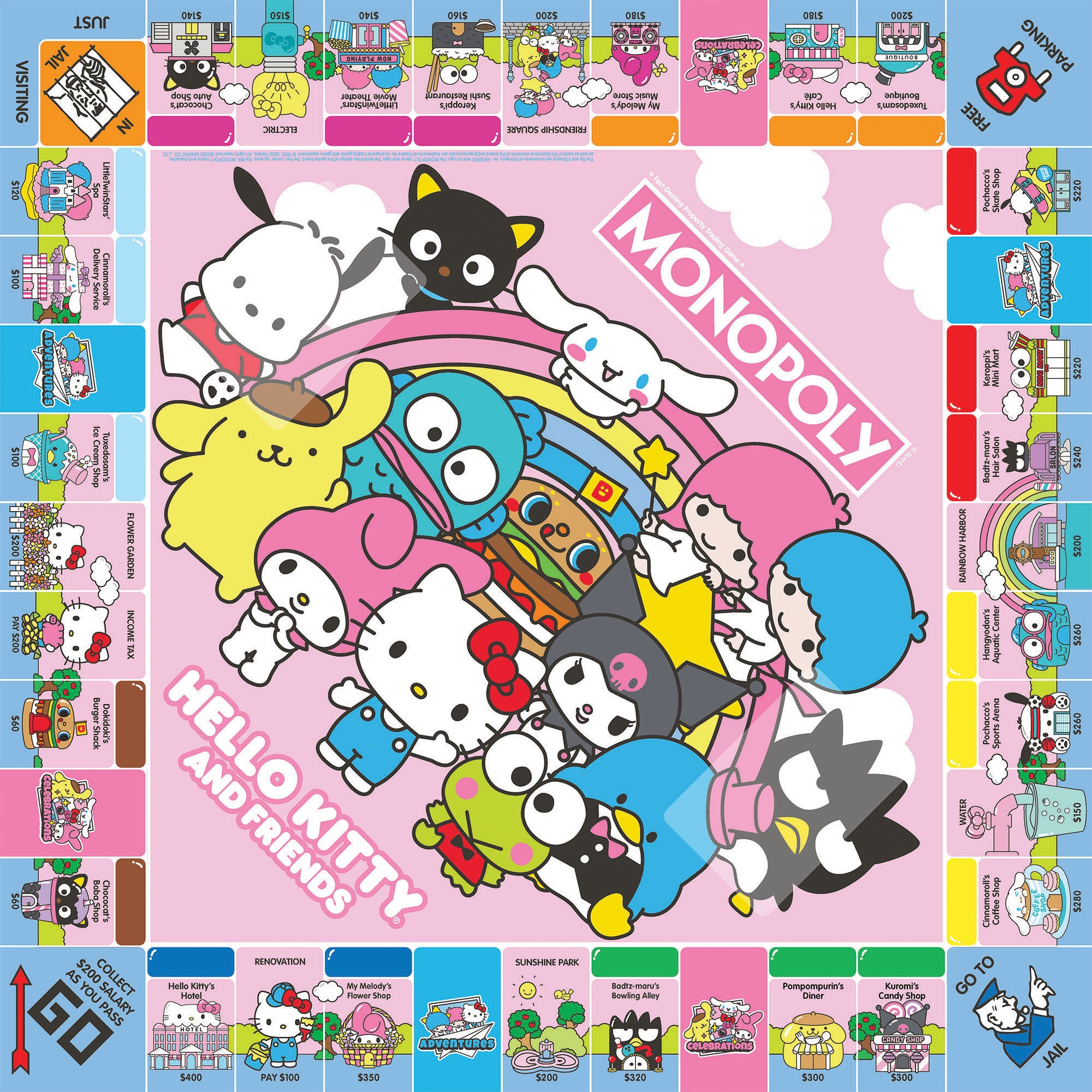 MONOPOLY®: Hello Kitty®and Friends