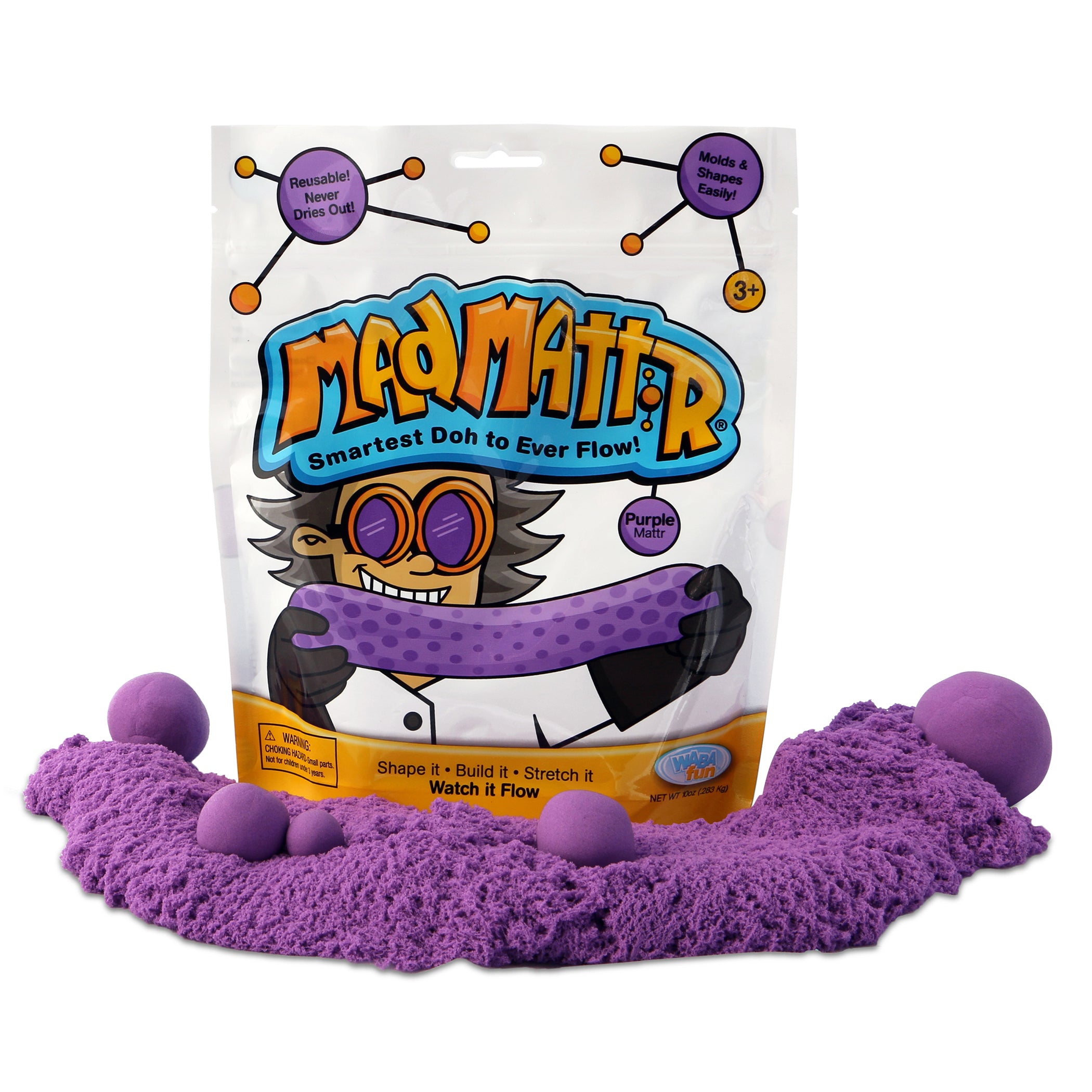 Mad Mattr, Purple, 10 oz. Per Pack, 2 Packs