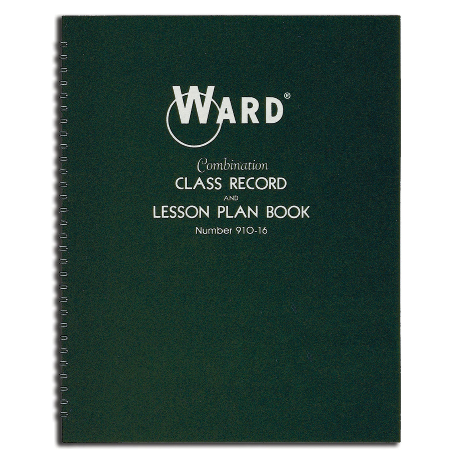 Combination 9-10 Week Class Record + 6 Period Lesson Plan Book, Pack of 2