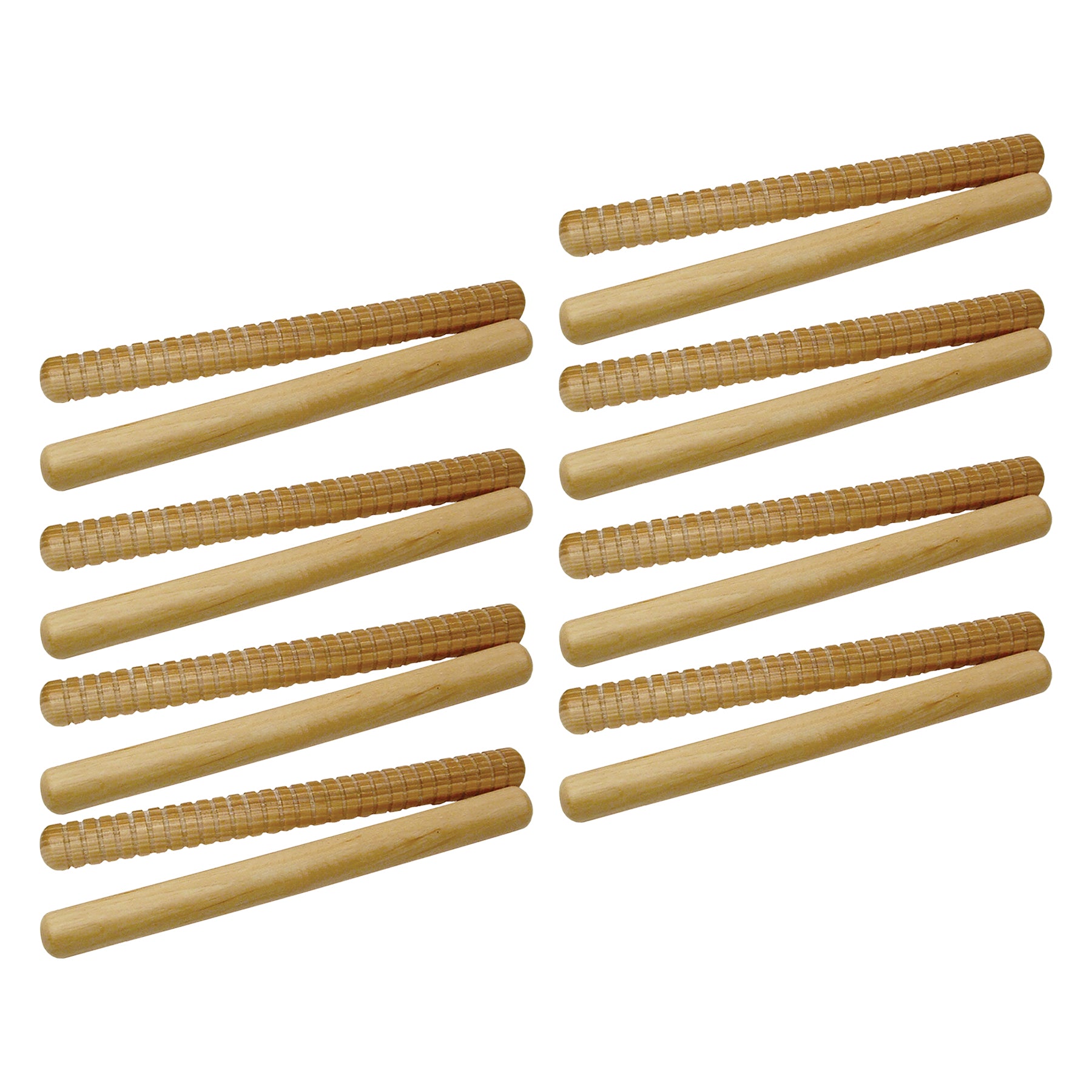 Hickory Rhythm Sticks - 8", 12 Pair