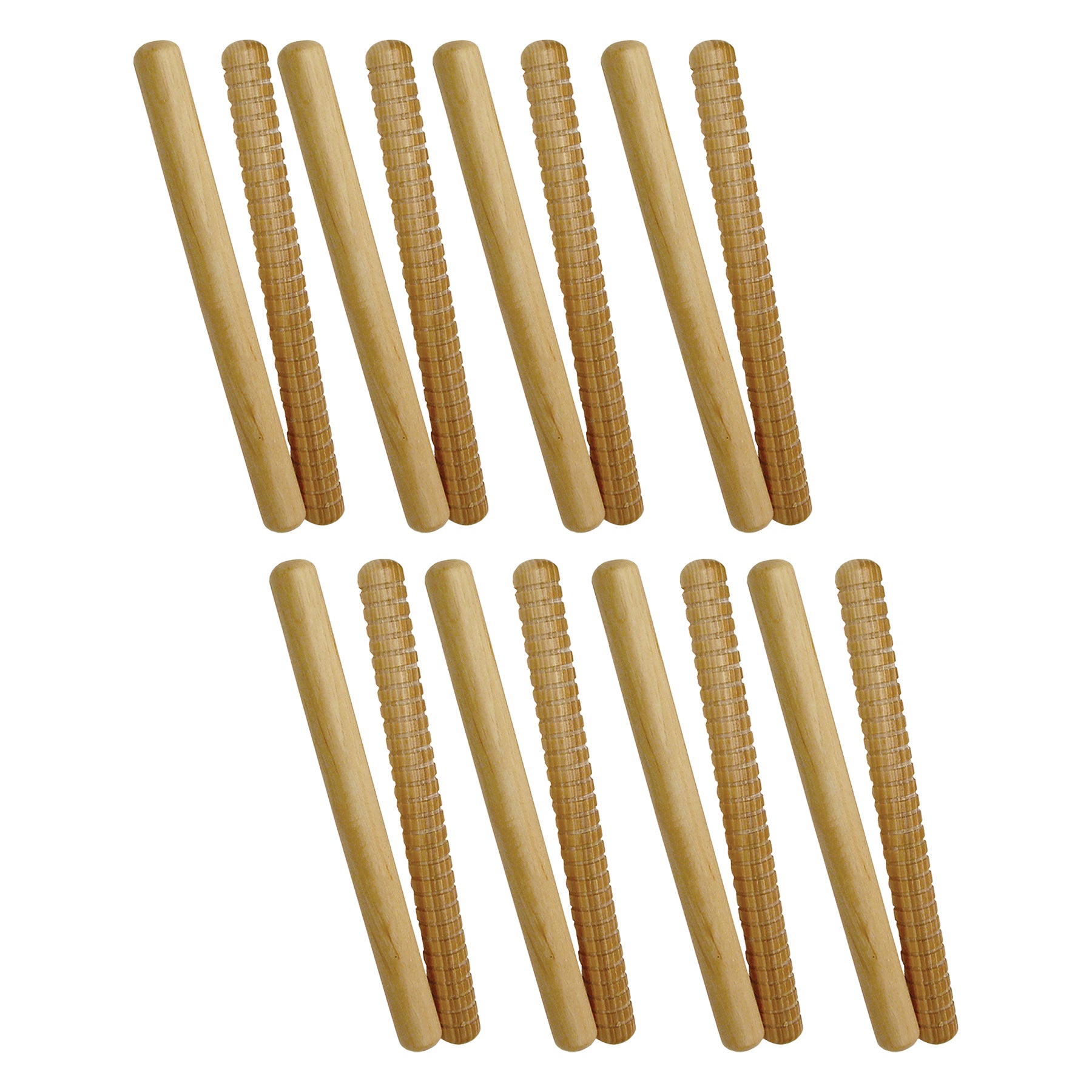 Hickory Rhythm Sticks - 8", 12 Pair