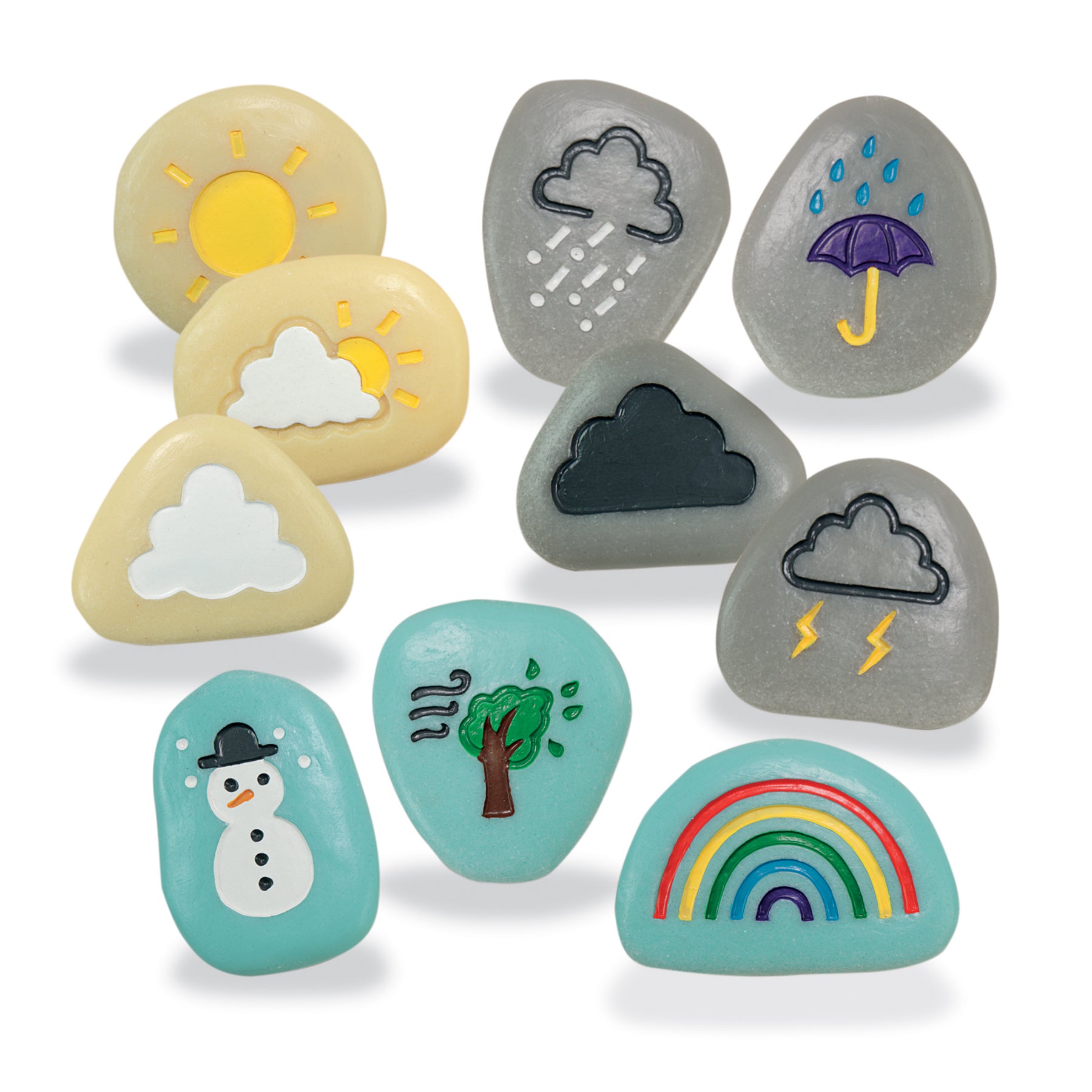 Weather Stones, Set of 10