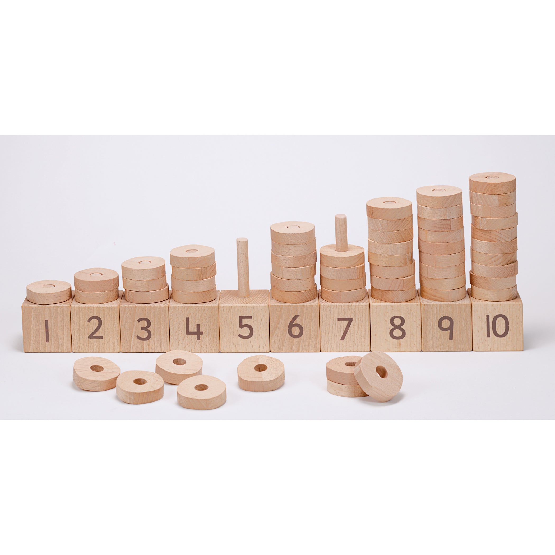 1-10 Natural Number Stacker