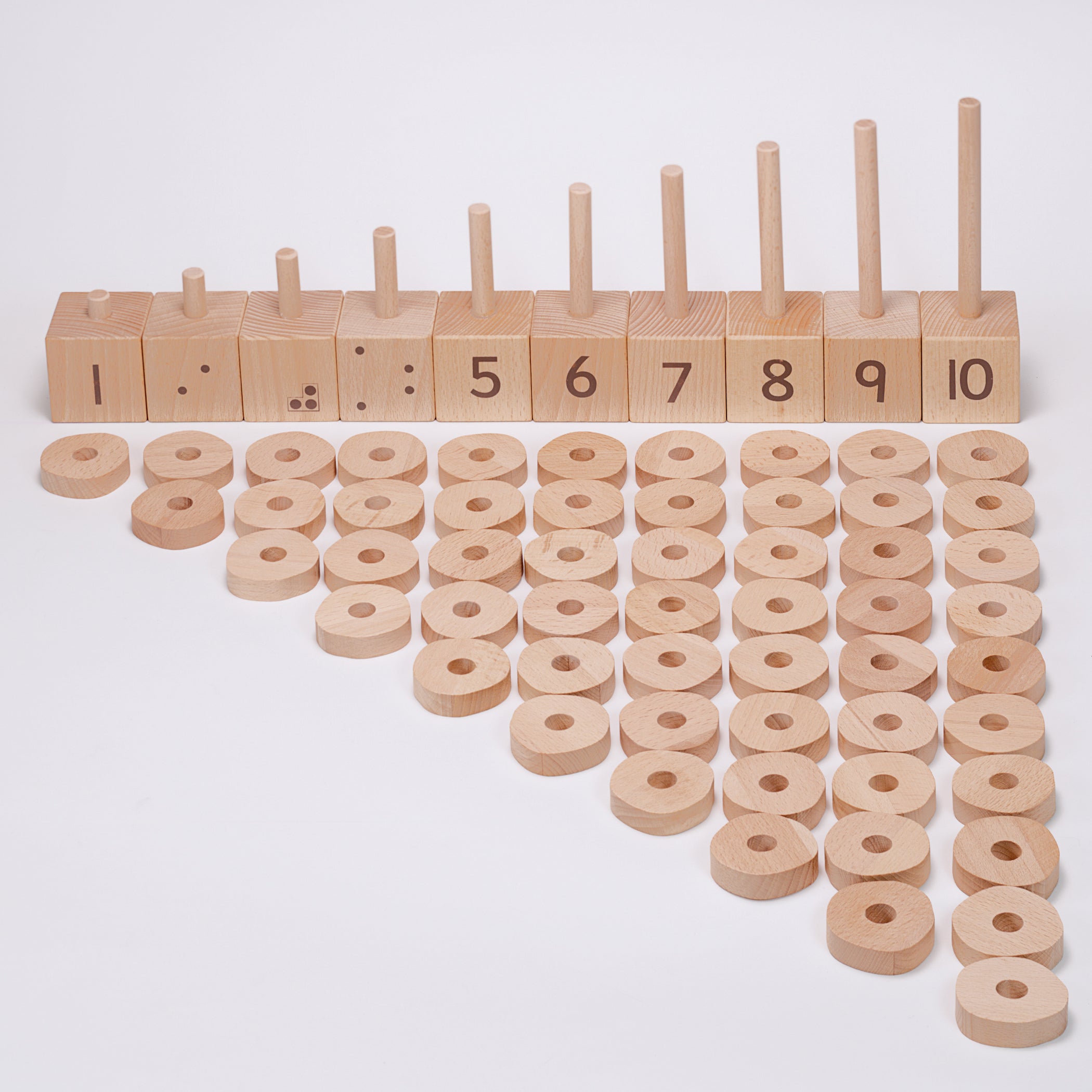 1-10 Natural Number Stacker