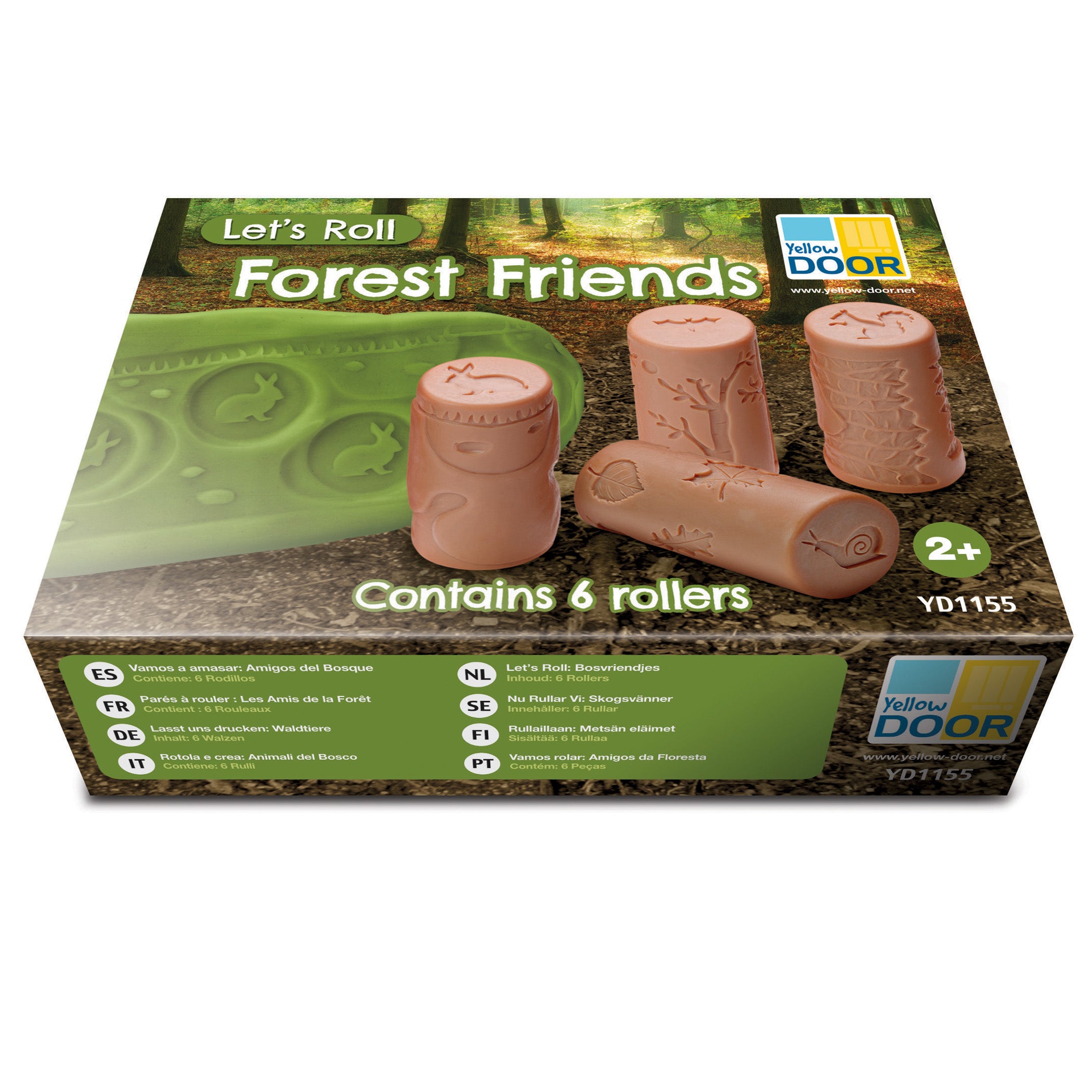 Let's Roll, Forest Friends Rollers, Set of 6