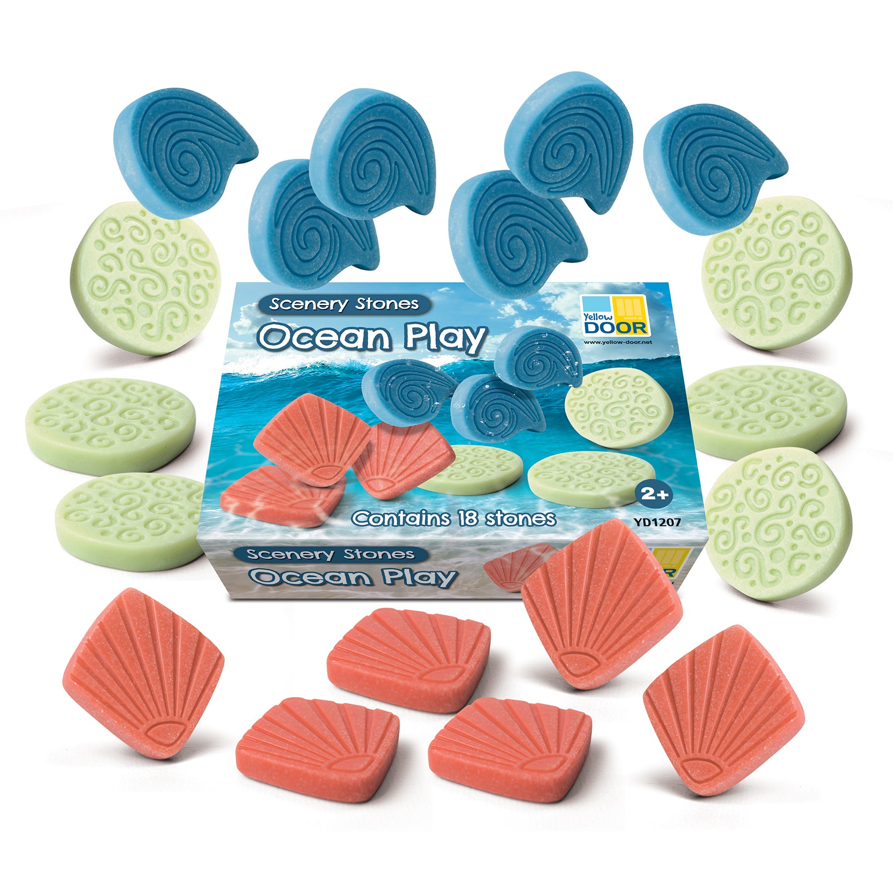 Scenery Stones – Ocean Play, Set of 18