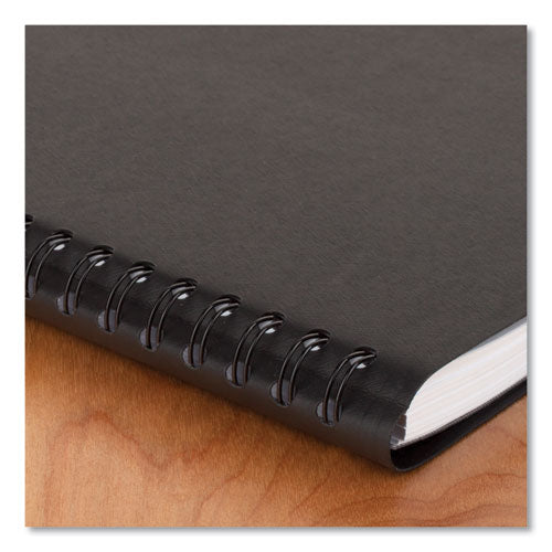 24-hour Daily Appointment Book, 11 X 8.5, Black Cover, 12-month (jan To Dec): 2025