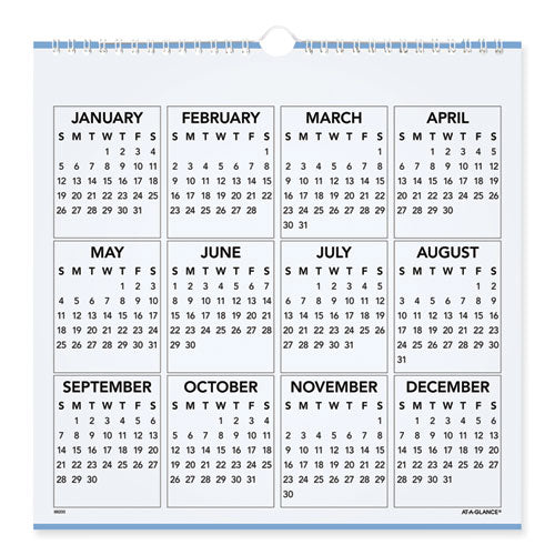 Landscape Monthly Wall Calendar, Landscapes Photography, 12 X 12, White/multicolor Sheets, 12-month (jan To Dec): 2024